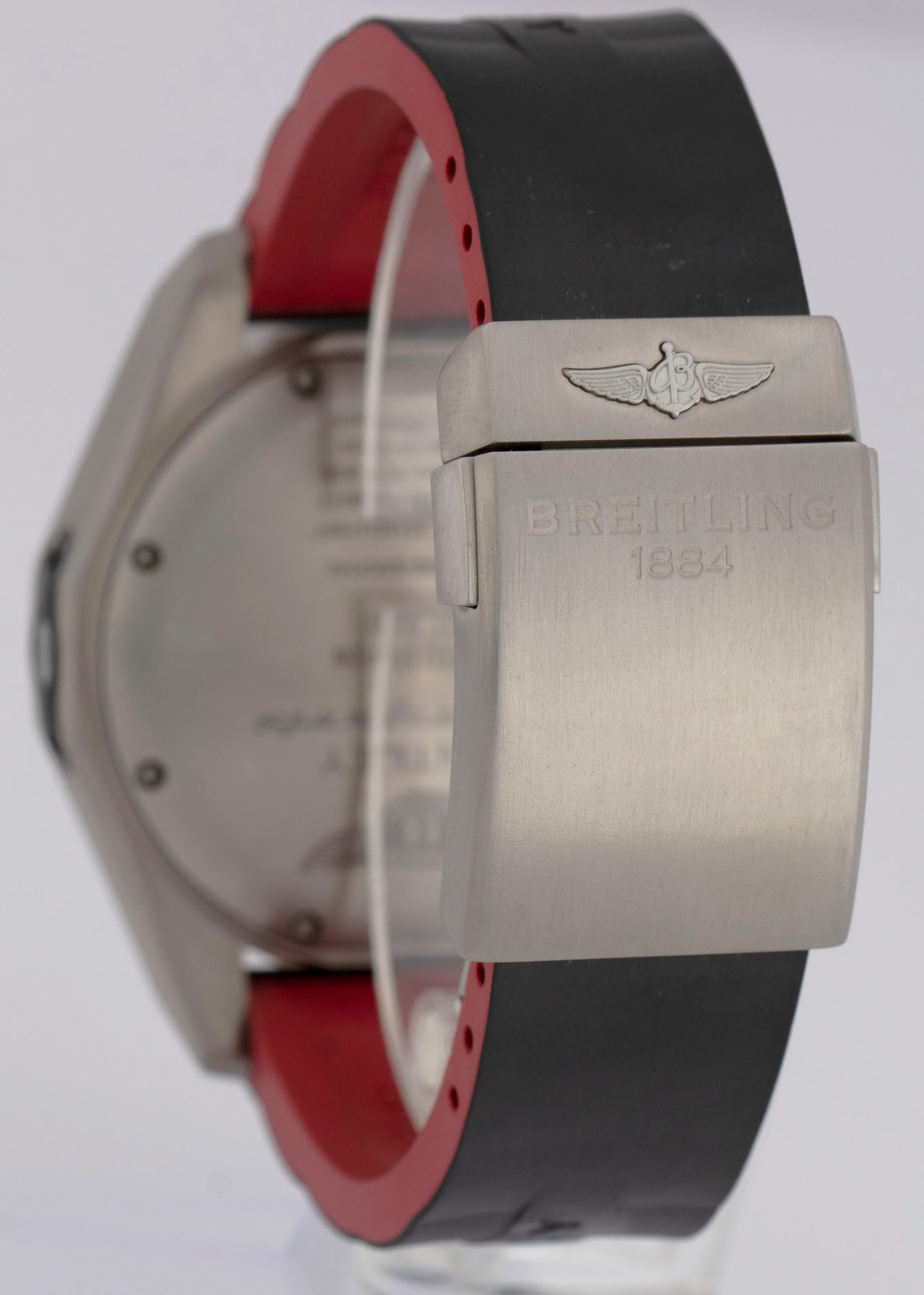 MINT PAPERS Breitling Bentley Supersports Titanium 46 EB5520 BF47 Red Watch BOX - Image 6