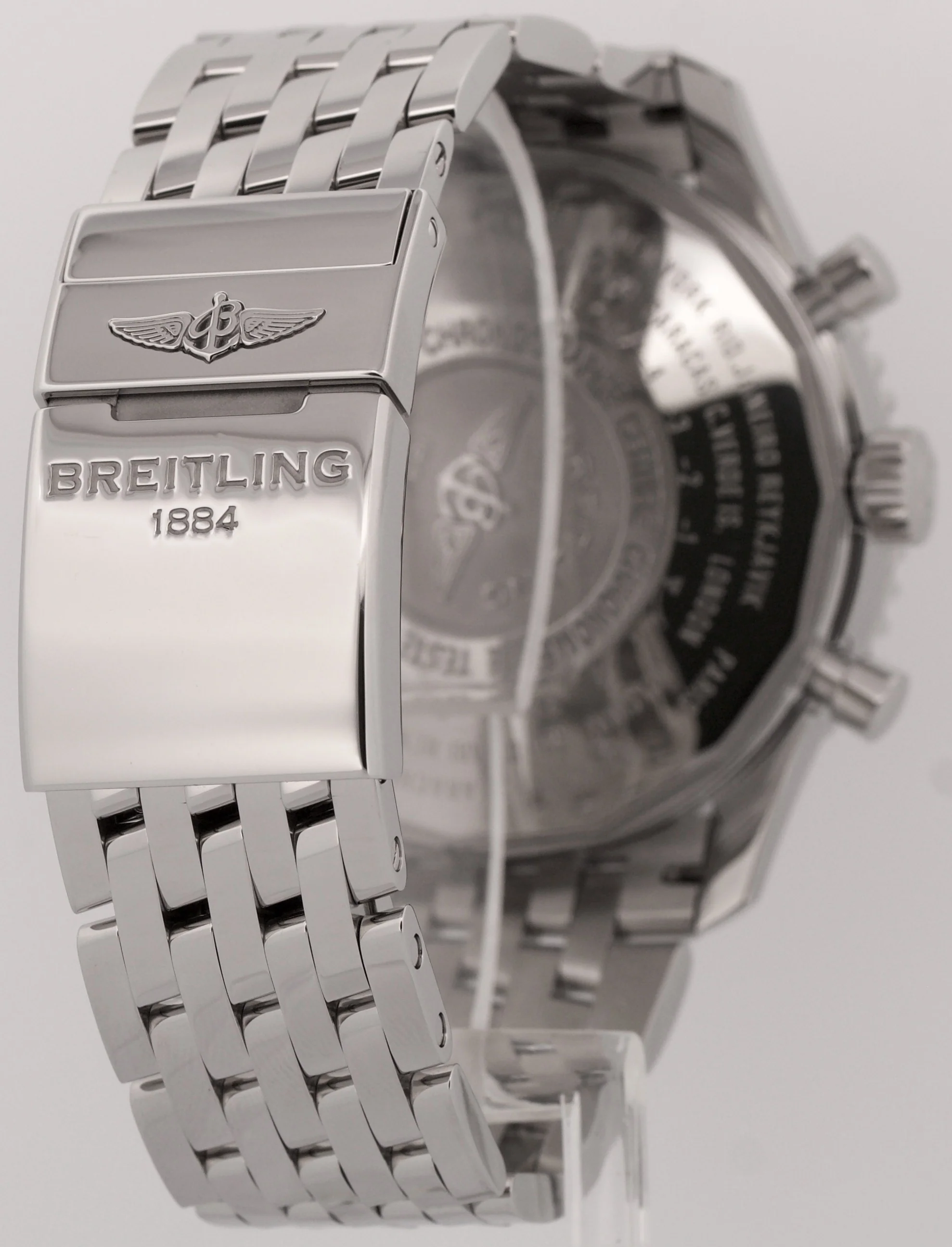 MINT PAPERS Breitling Navitimer World GMT Steel BLACK Stainless 46mm A24322 BOX - Image 5