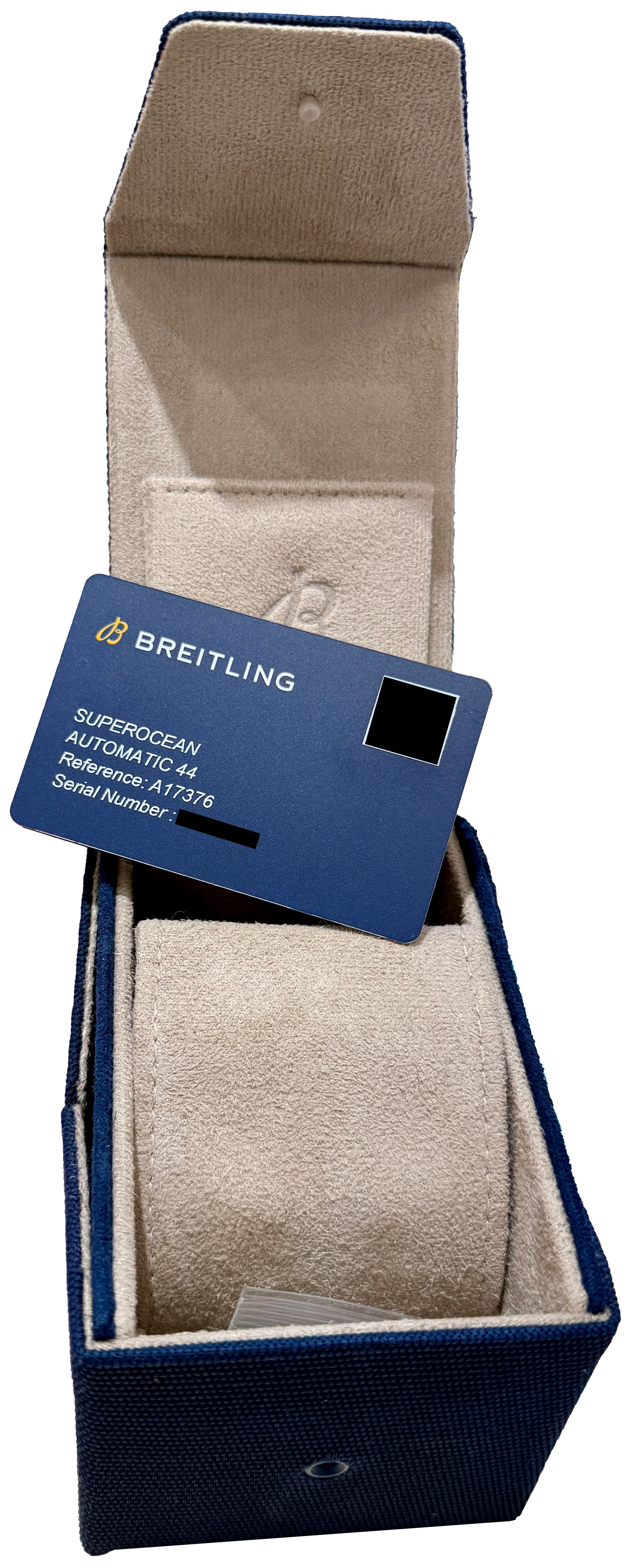 MINT PAPERS Breitling SuperOcean 44mm Turquoise Blue Steel Watch A17376 BOX - Image 2