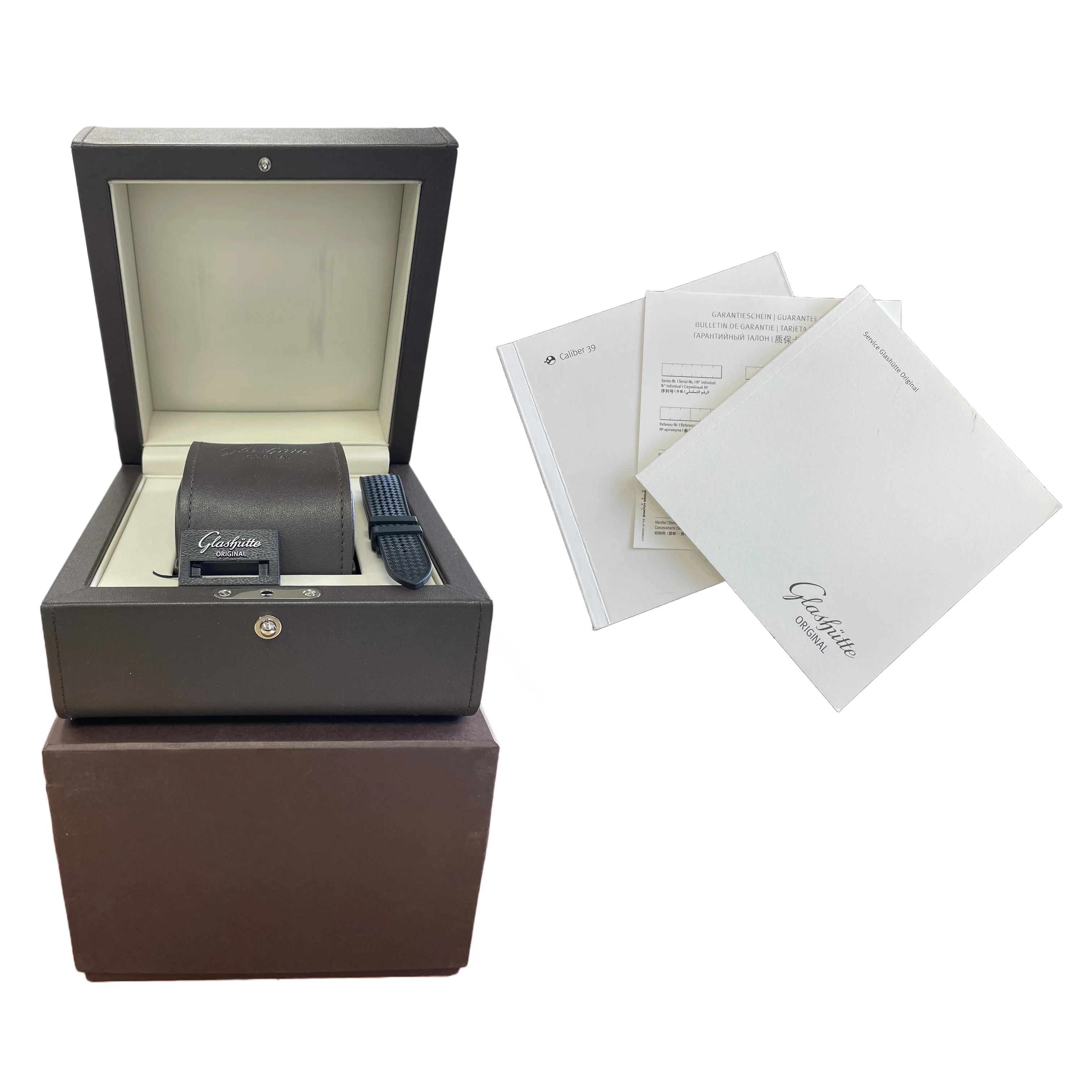 MINT PAPERS Glashutte Original Senator XL 44mm Automatic 39-34-20-42-04 BOX - Image 2