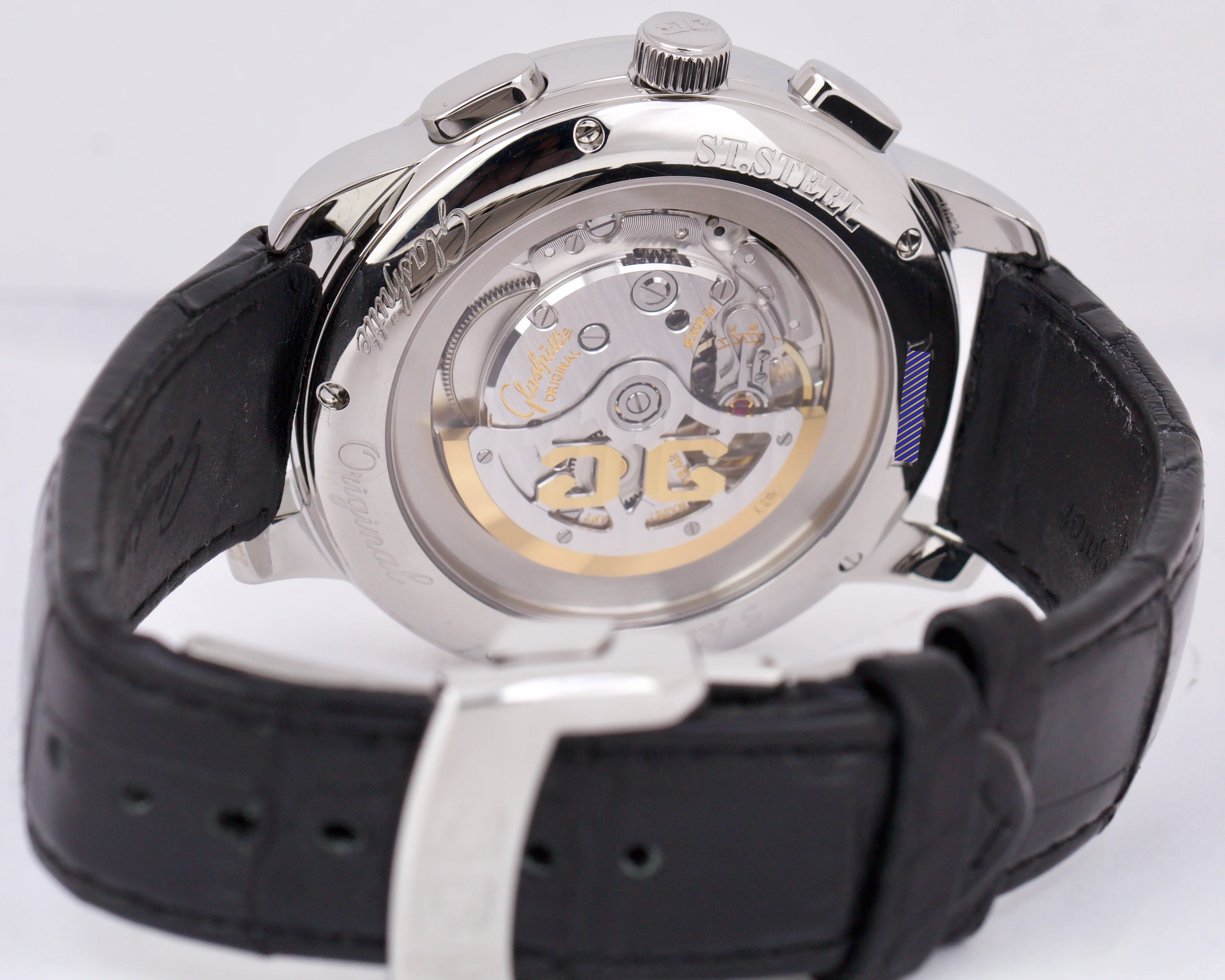 MINT PAPERS Glashutte Original Senator XL 44mm Automatic 39-34-20-42-04 BOX - Image 8