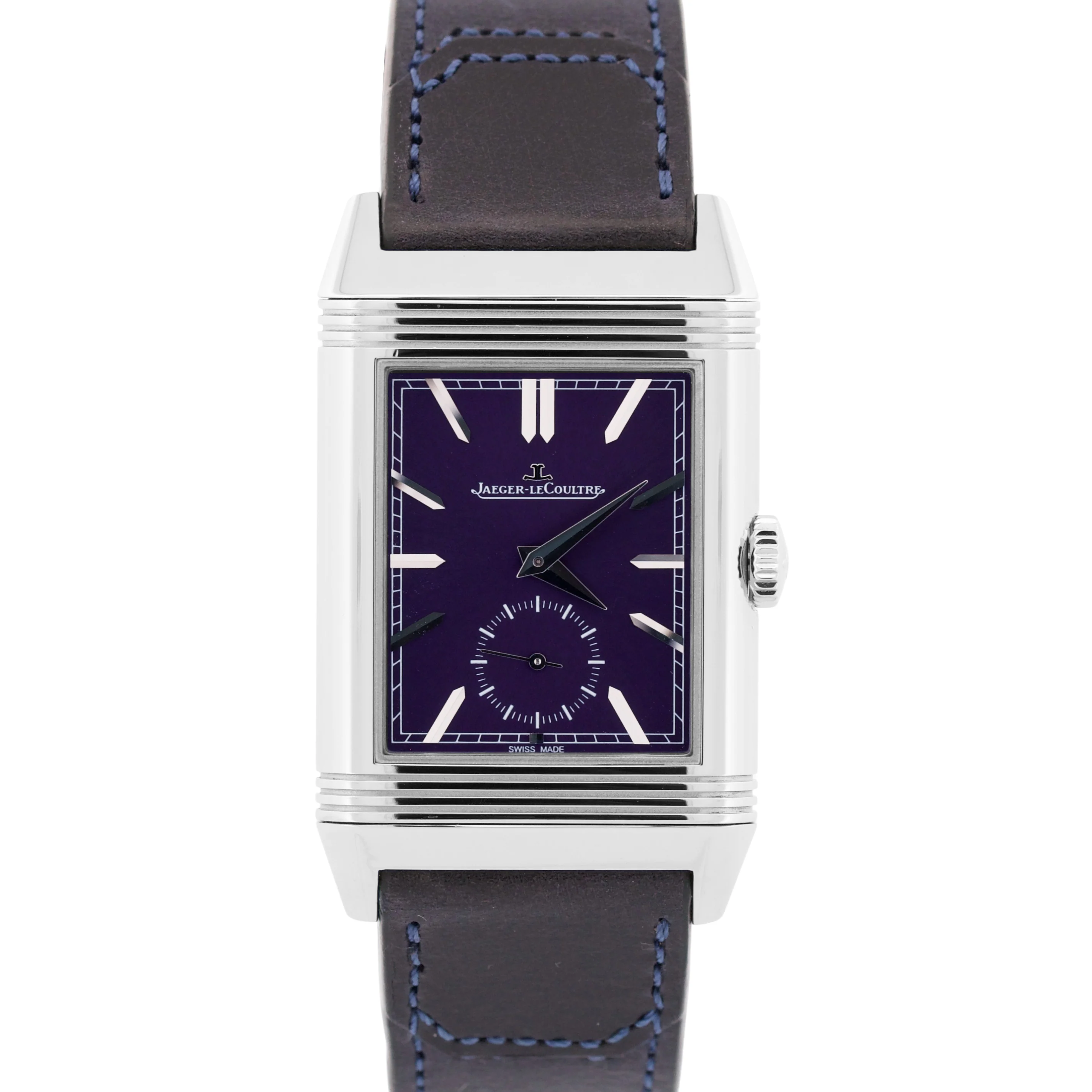 MINT PAPERS Jaeger LeCoultre Reverso Tribute Duoface BLUE SILVER Q3988482 BOX - Image 2