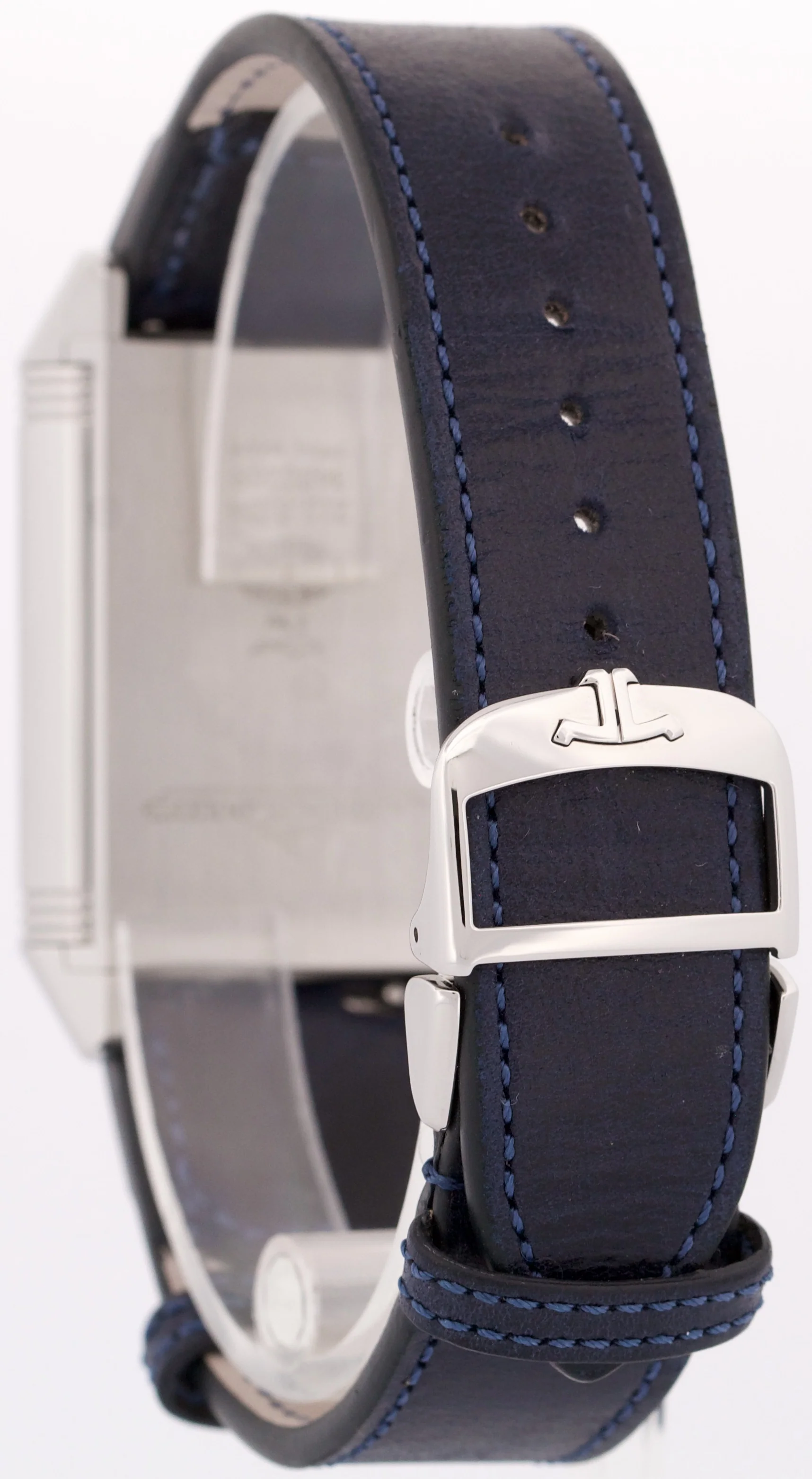 MINT PAPERS Jaeger LeCoultre Reverso Tribute Duoface BLUE SILVER Q3988482 BOX - Image 8