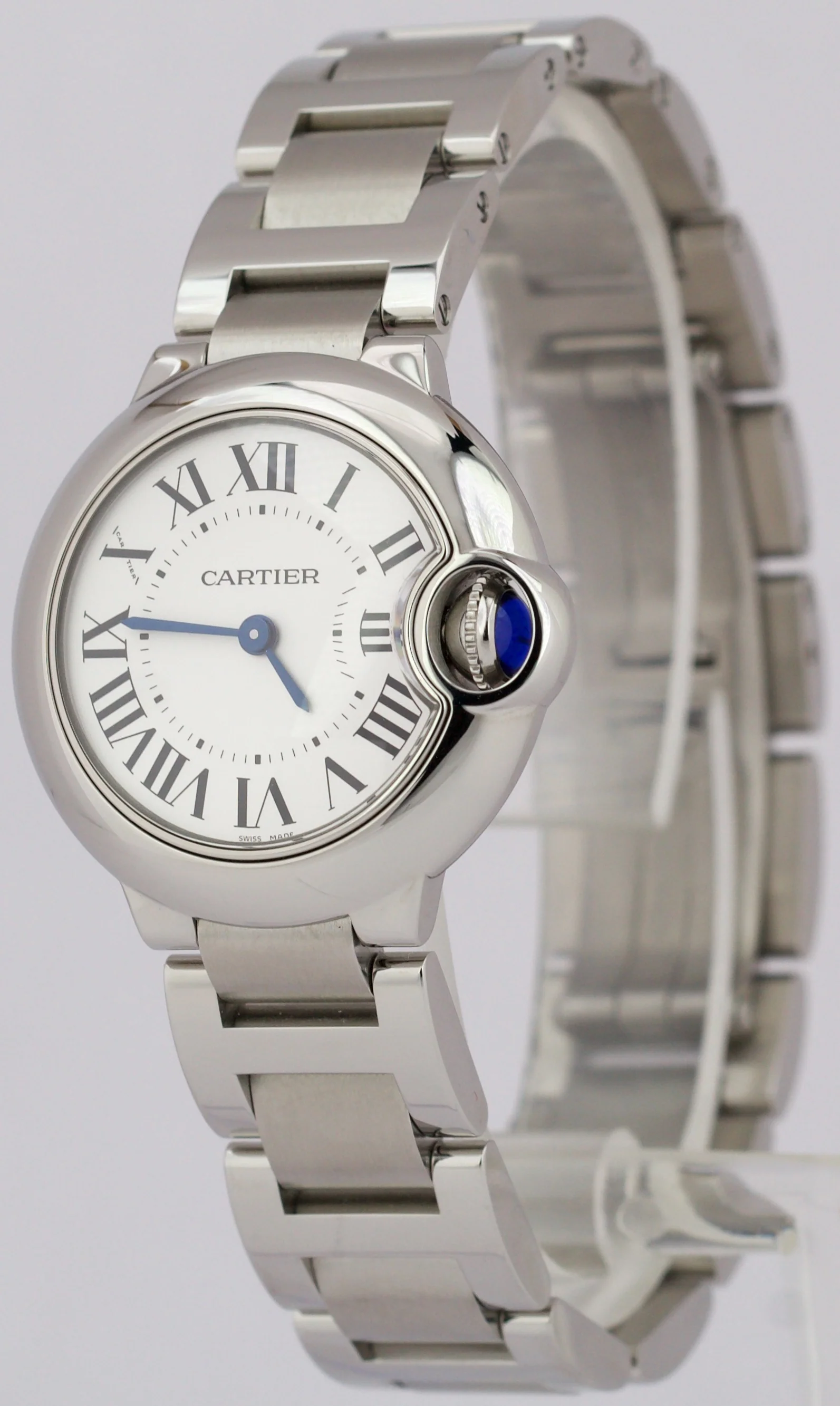 MINT PAPERS Ladies Cartier Ballon Bleu Stainless 28mm Quartz 3009 WSBB0067 BOX - Image 3