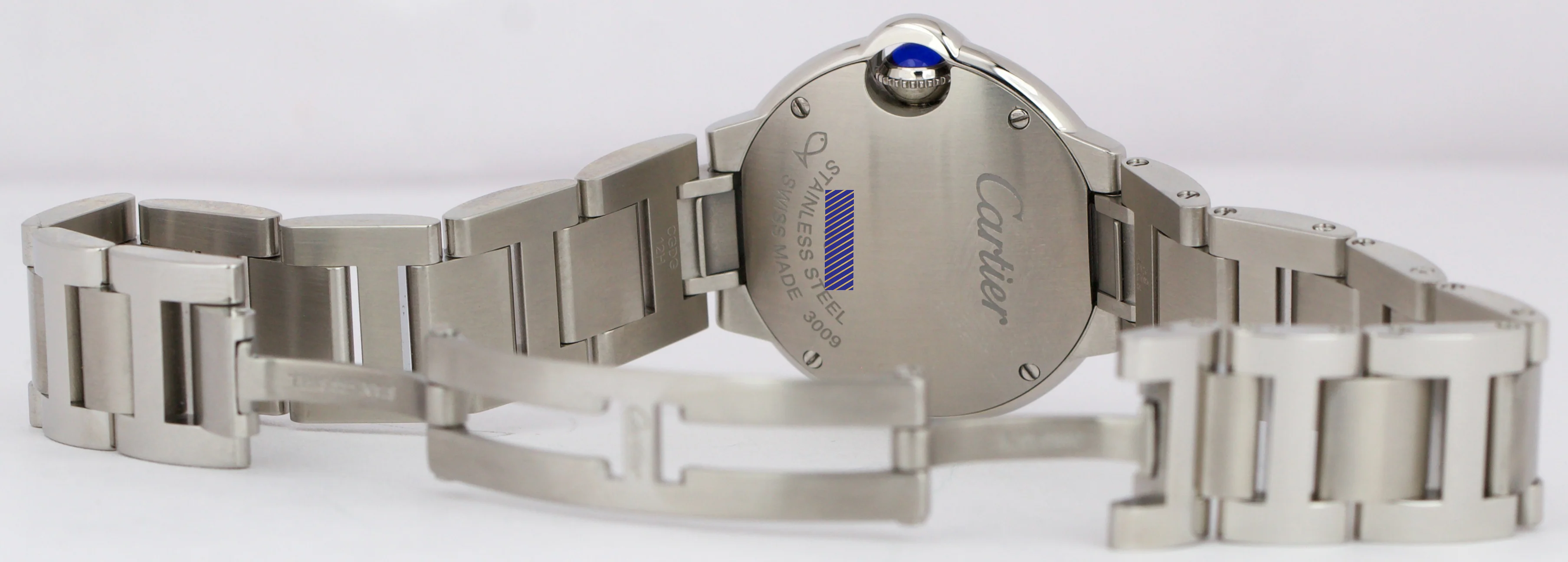 MINT PAPERS Ladies Cartier Ballon Bleu Stainless 28mm Quartz 3009 WSBB0067 BOX - Image 9