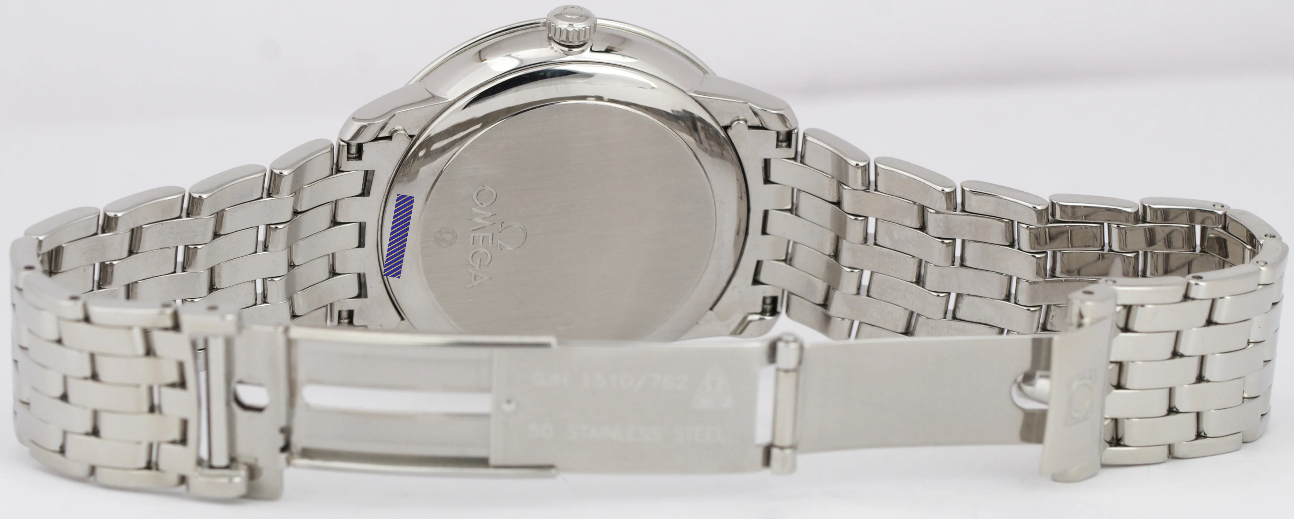 MINT PAPERS Omega De Ville Prestige WHITE Steel 36.8mm 424.10.37.20.02.001 BOX - Image 7