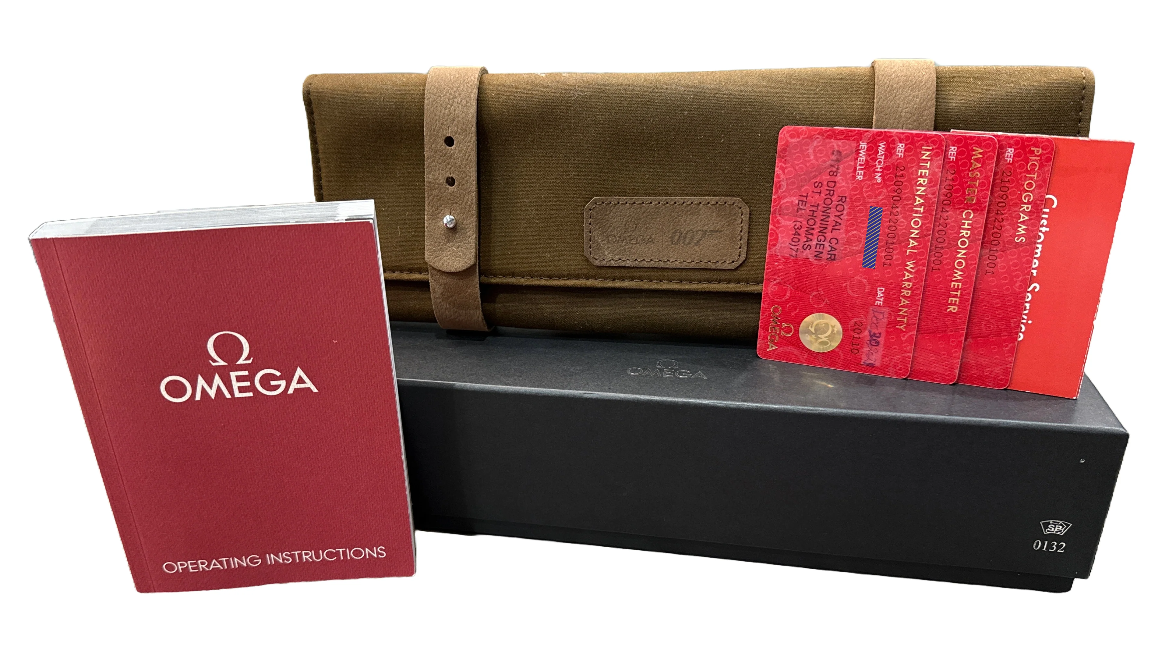 MINT PAPERS Omega Seamaster 007 Bond 42mm Brown TITANIUM 210.92.42.20.01.001 BOX - Image 2