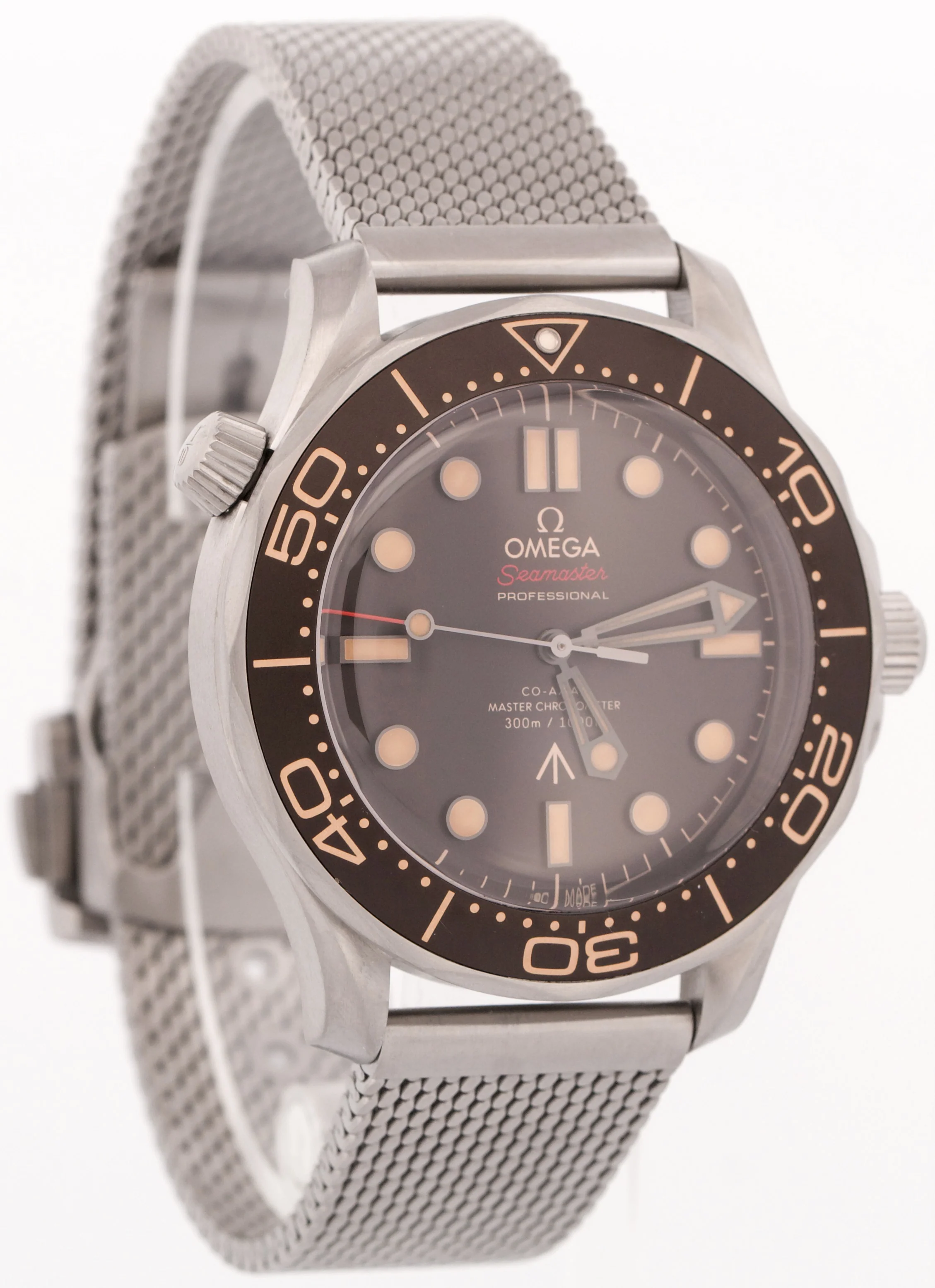 MINT PAPERS Omega Seamaster 007 Bond 42mm Brown TITANIUM 210.92.42.20.01.001 BOX - Image 4