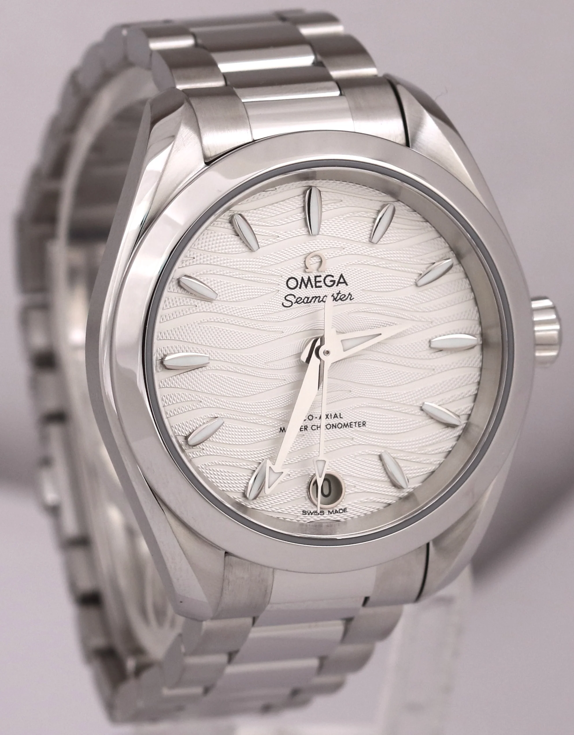 MINT PAPERS Omega Seamaster Aqua Terra 34mm SILVER 220.10.34.20.02.002 Watch BOX - Image 3