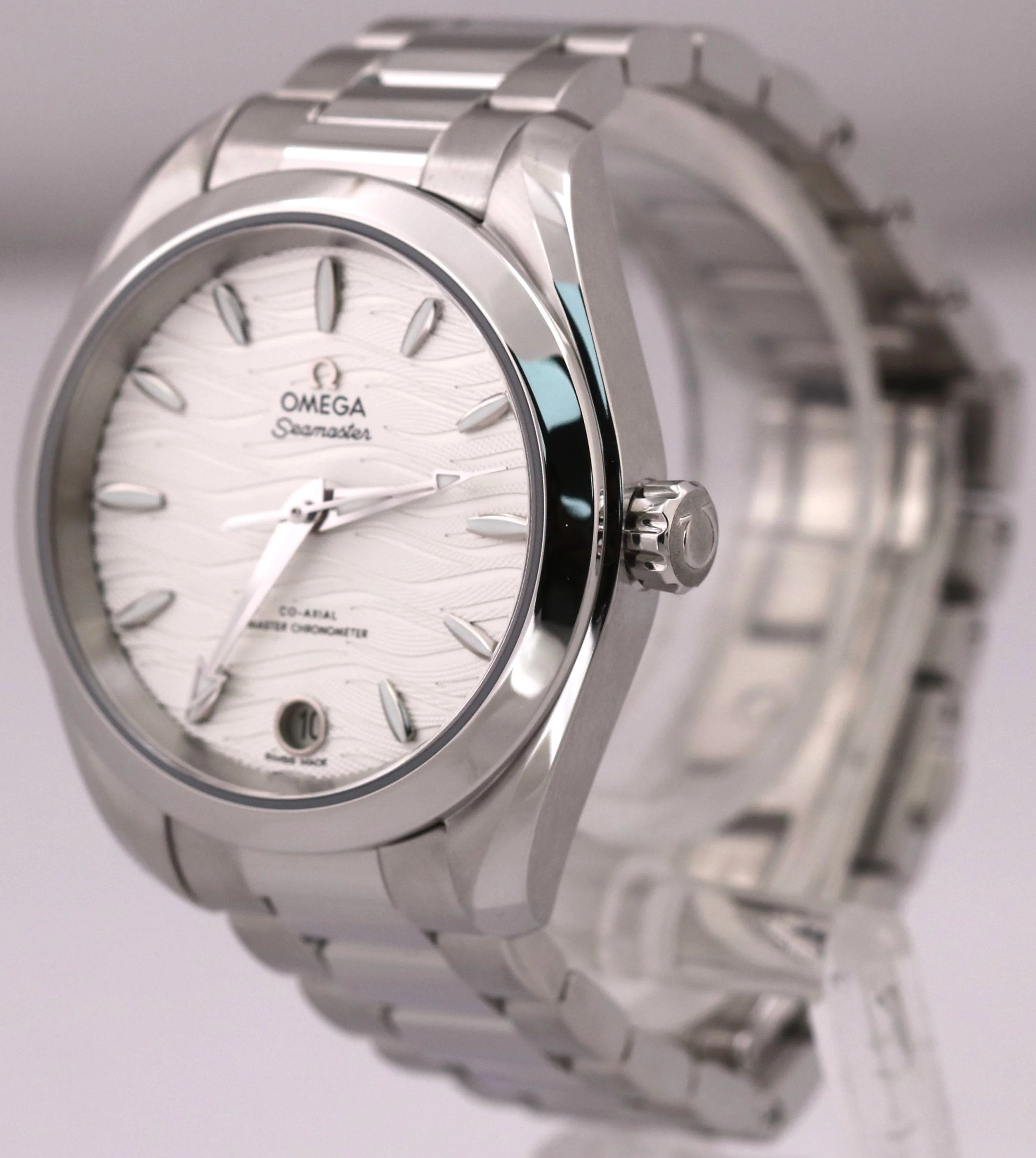 MINT PAPERS Omega Seamaster Aqua Terra 34mm SILVER 220.10.34.20.02.002 Watch BOX - Image 4