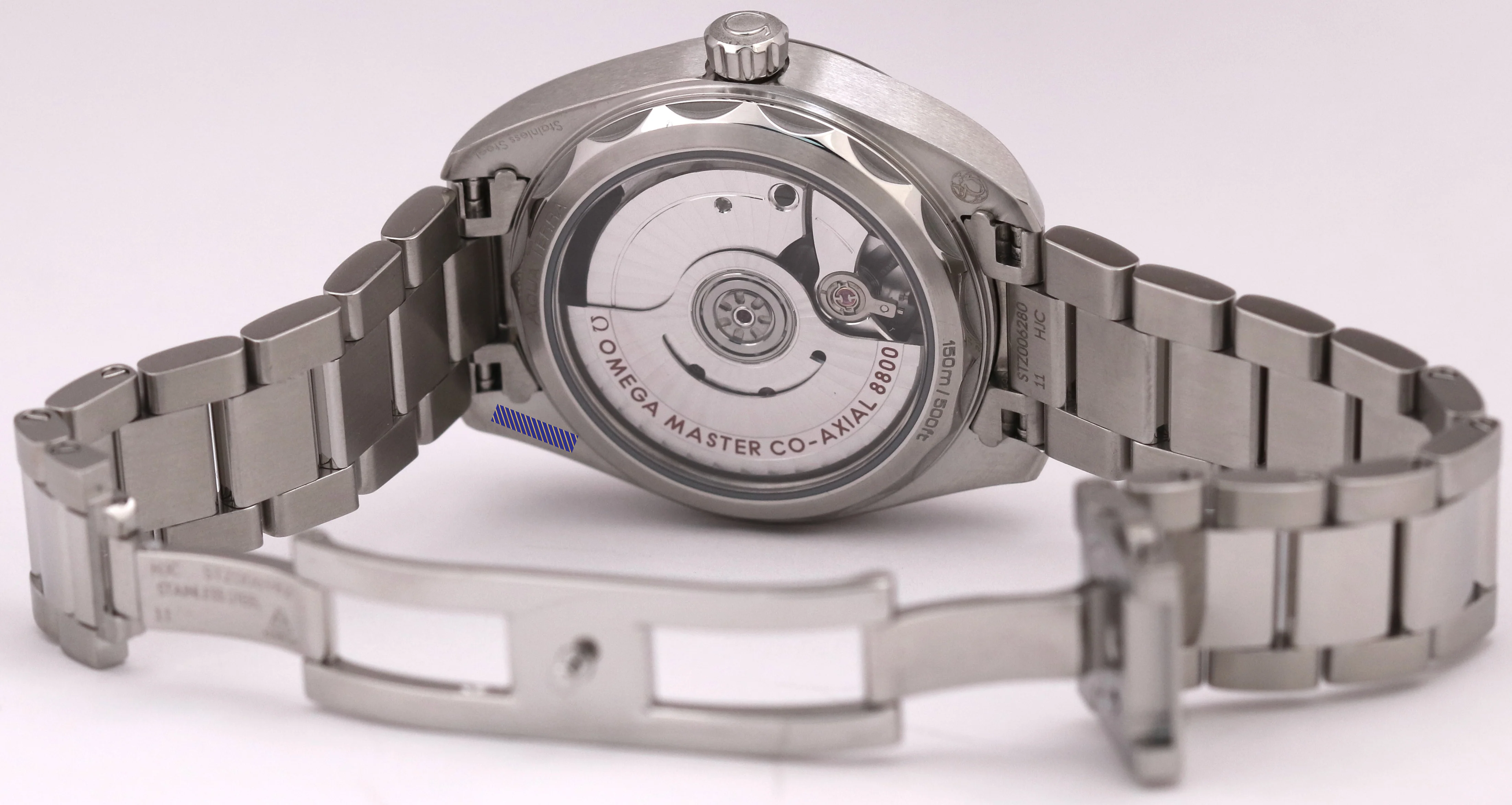 MINT PAPERS Omega Seamaster Aqua Terra 34mm SILVER 220.10.34.20.02.002 Watch BOX - Image 7