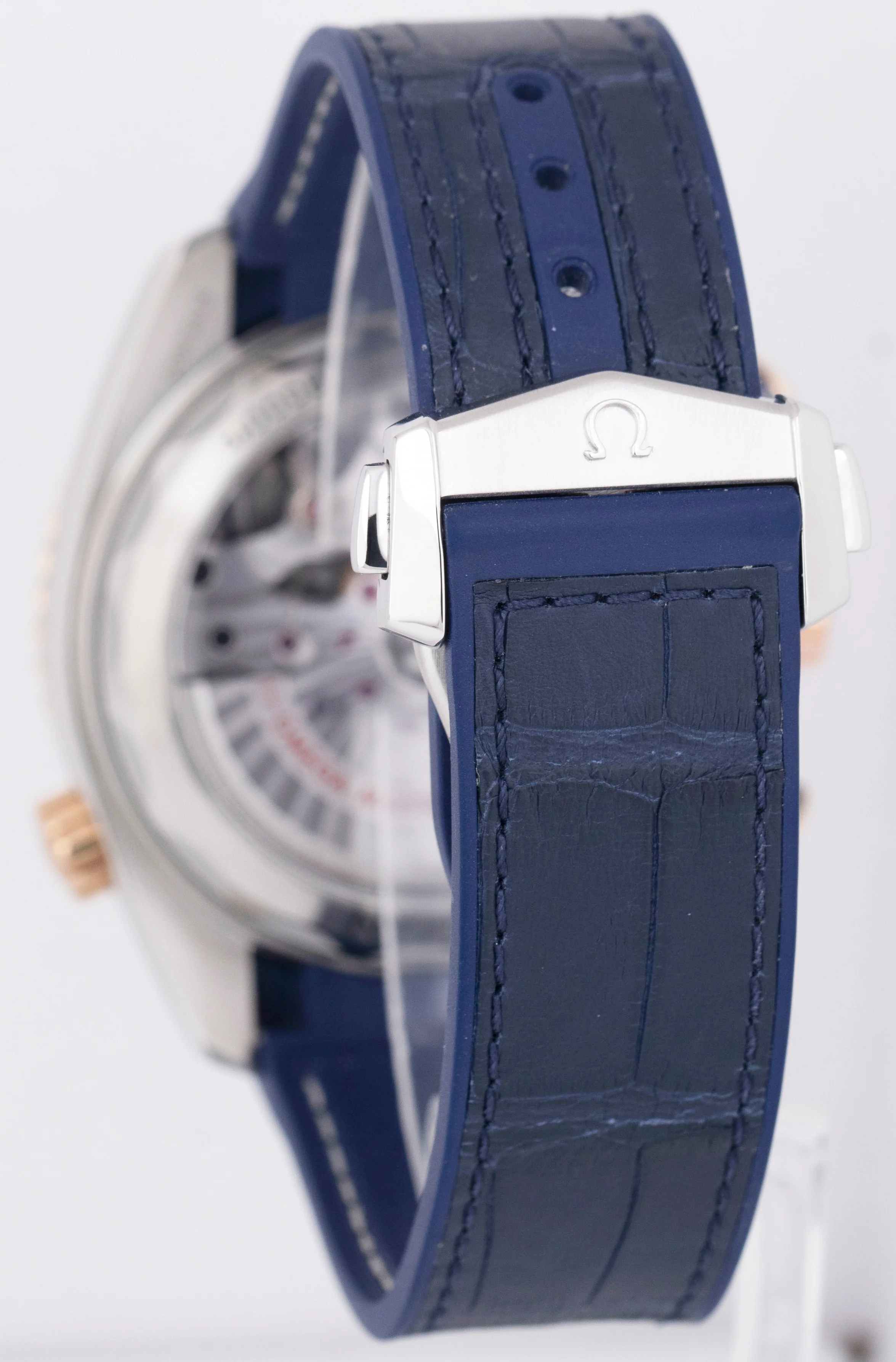 MINT PAPERS Omega Seamaster Chronograph Blue Sedna Gold 215.23.46.51.03.001 BOX - Image 5