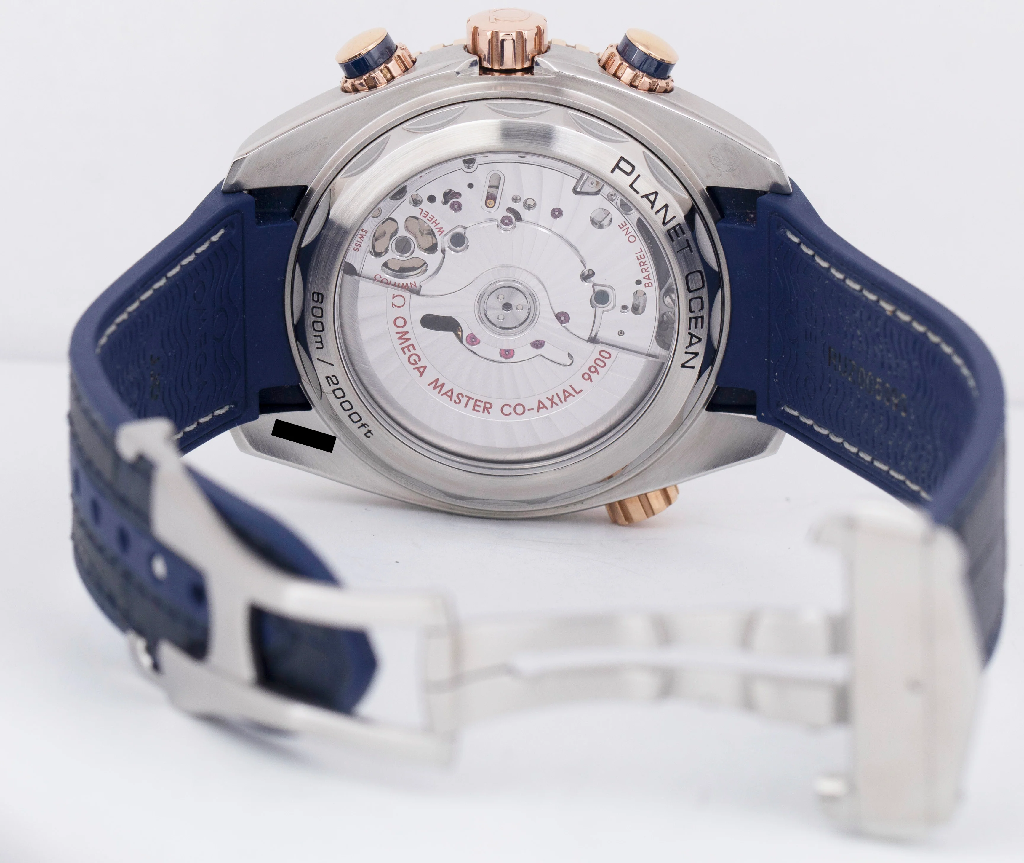 MINT PAPERS Omega Seamaster Chronograph Blue Sedna Gold 215.23.46.51.03.001 BOX - Image 6