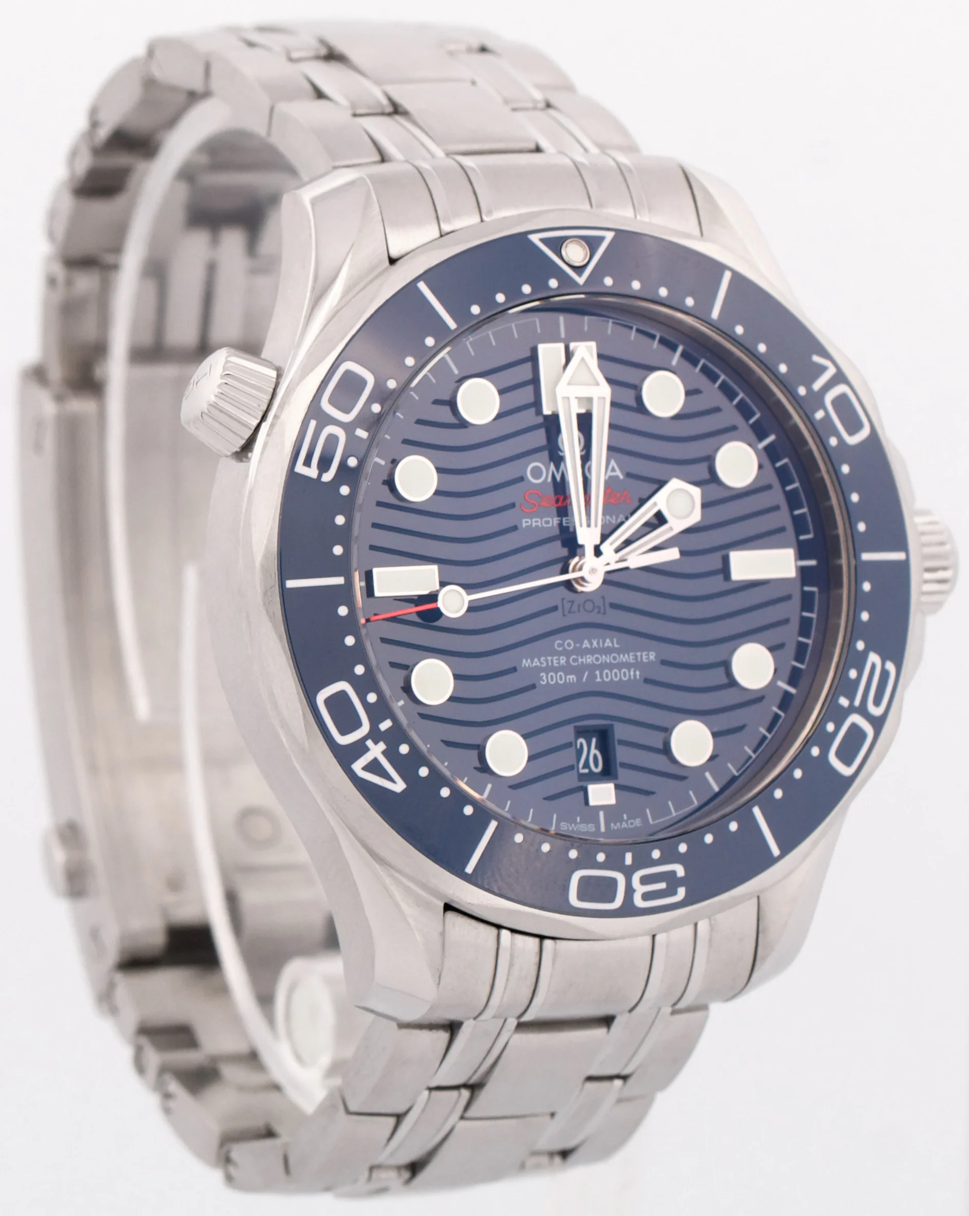 MINT PAPERS Omega Seamaster Diver 42mm BLUE WAVE Steel 210.30.42.20.03.001 BOX - Image 3