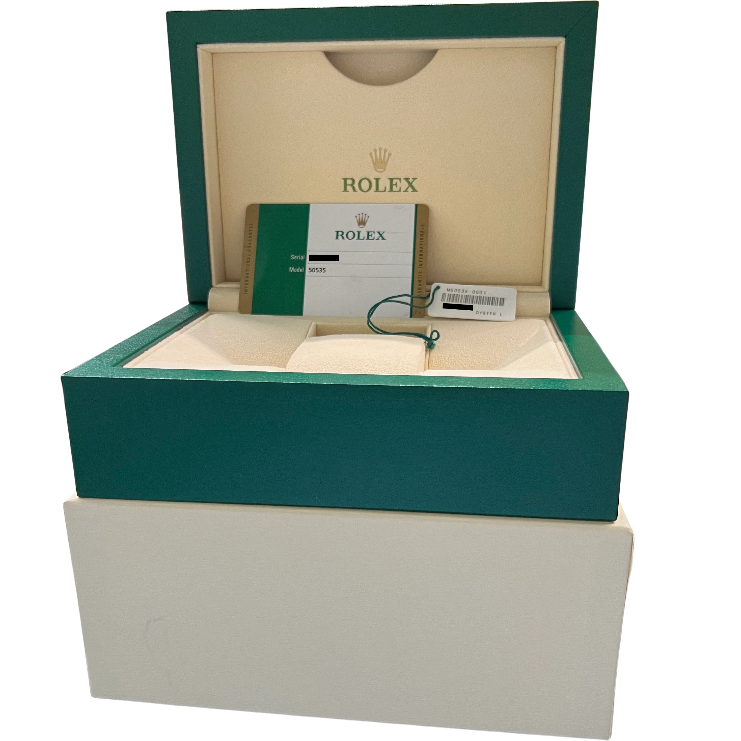 MINT PAPERS Rolex Cellini Moonphase 18K Rose Gold Leather Everose 39mm 50535 BOX - Image 2