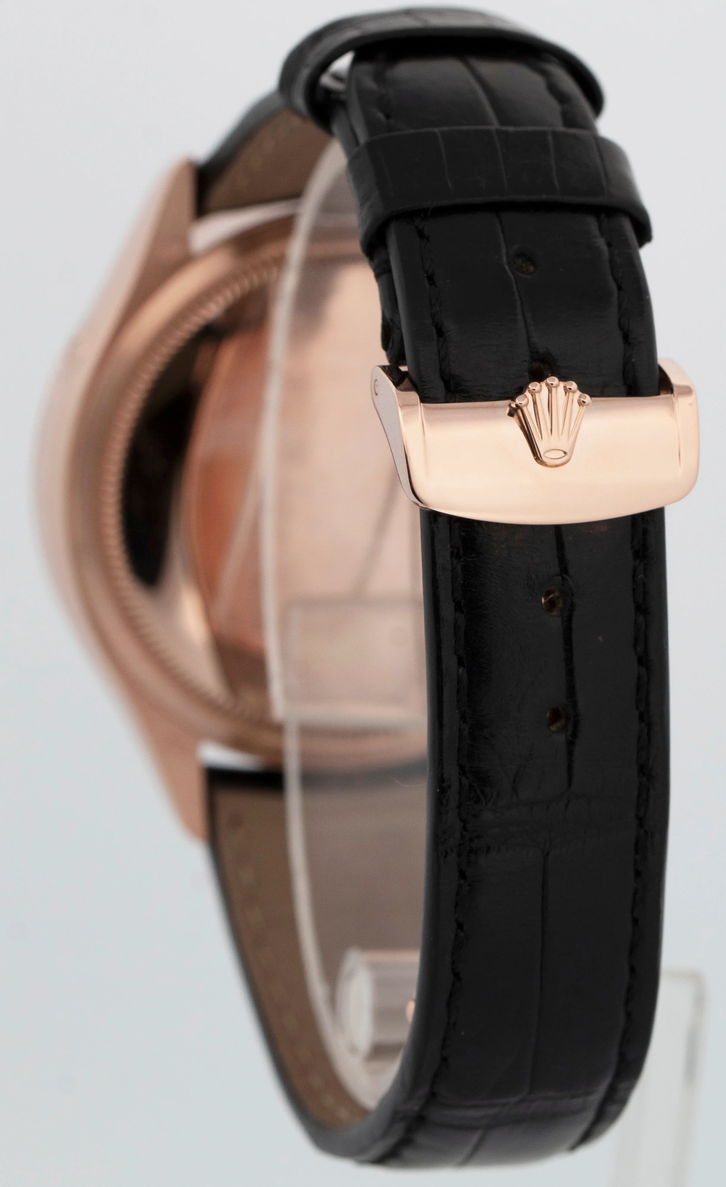 MINT PAPERS Rolex Cellini Moonphase 18K Rose Gold Leather Everose 39mm 50535 BOX - Image 5