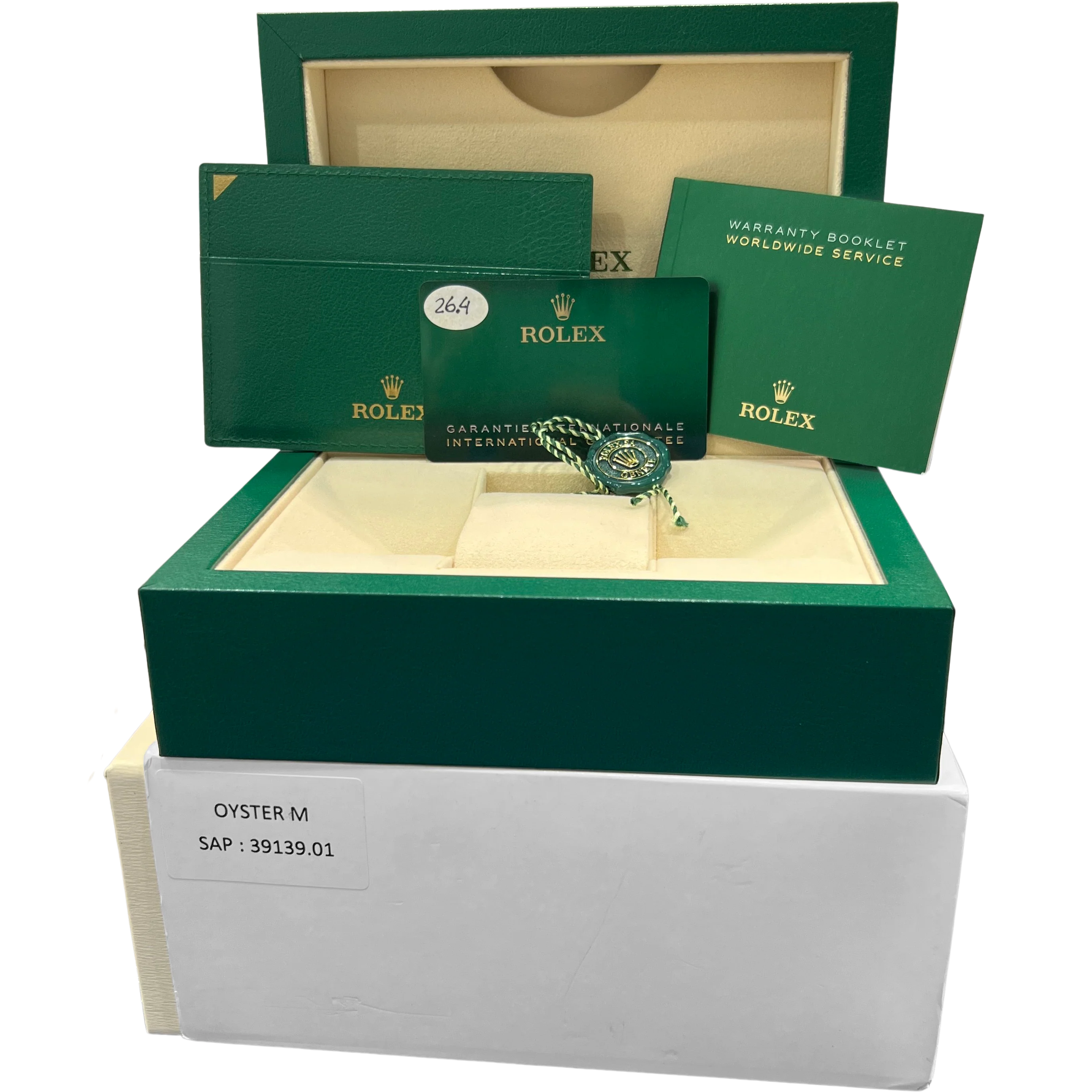 MINT PAPERS Rolex DateJust 41 RHODIUM Stainless Steel 41mm Watch 126300 BOX - Image 2