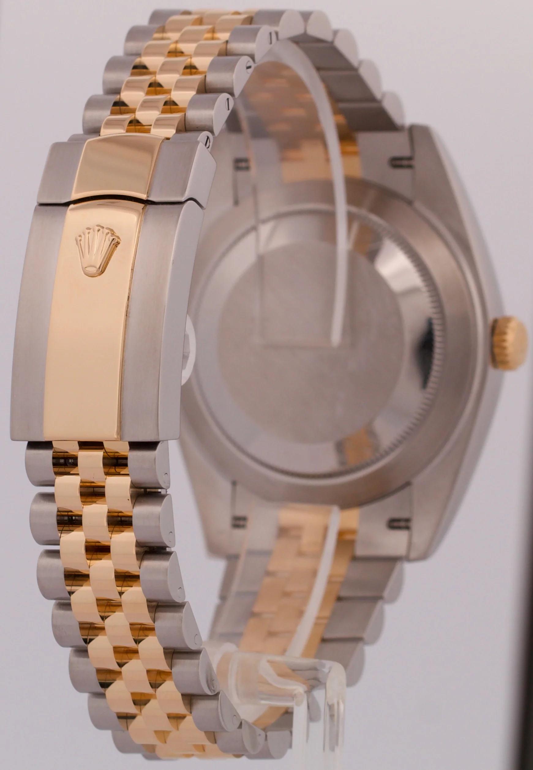 MINT PAPERS Rolex DateJust 41mm BLACK Two-Tone Gold JUBILEE Fluted 126333 BOX - Image 5