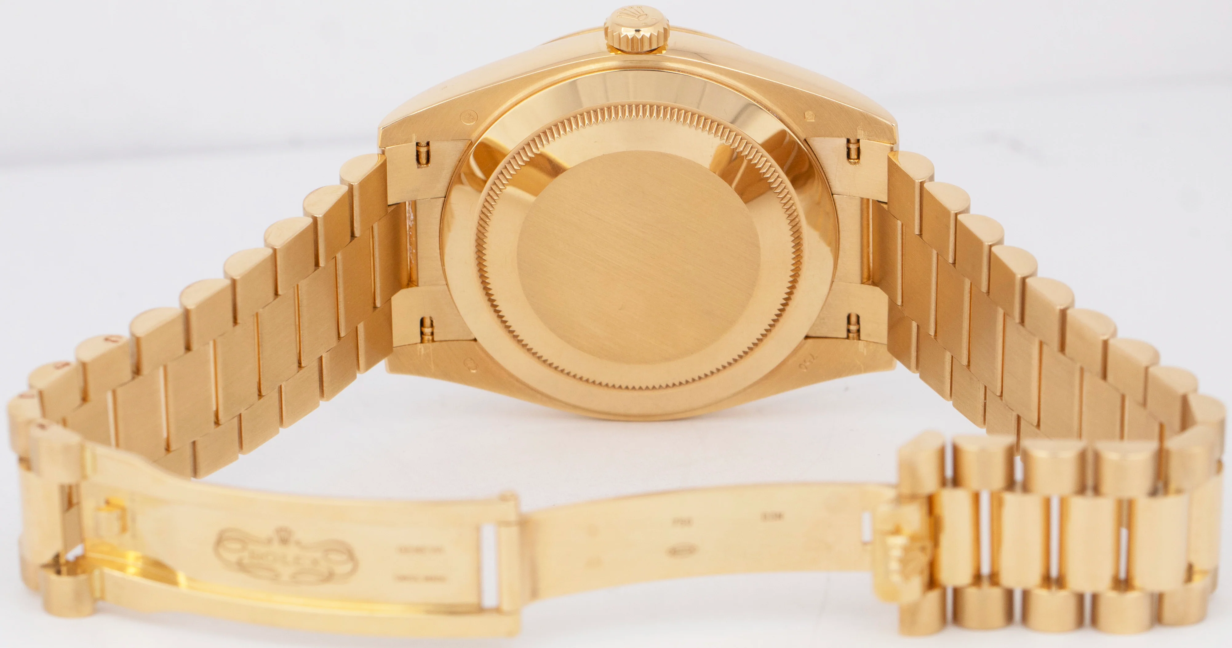 MINT PAPERS Rolex Day-Date President 40mm Silver Roman 18K Gold Watch 228238 BOX - Image 8