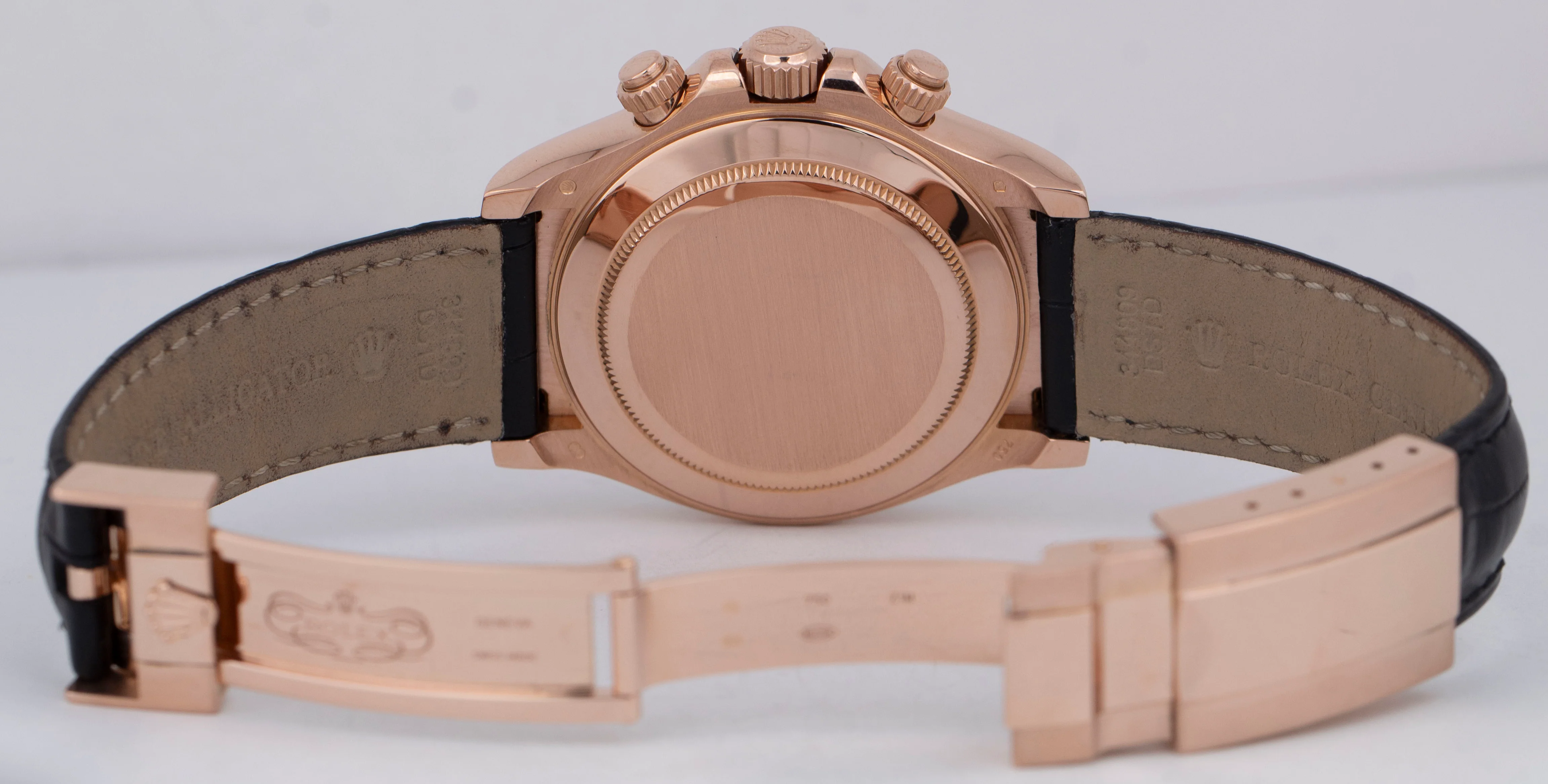 MINT PAPERS Rolex Daytona Chocolate Arabic 18K Rose Gold Ceramic 116515 40mm BOX - Image 6