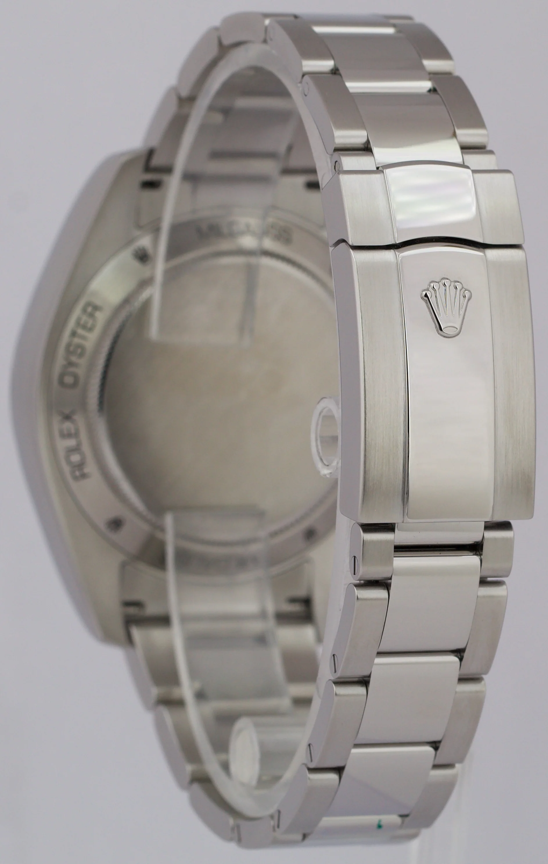 2014 MINT PAPERS Rolex Milgauss Black Orange 40mm 116400 Stainless Watch BOX - Image 5