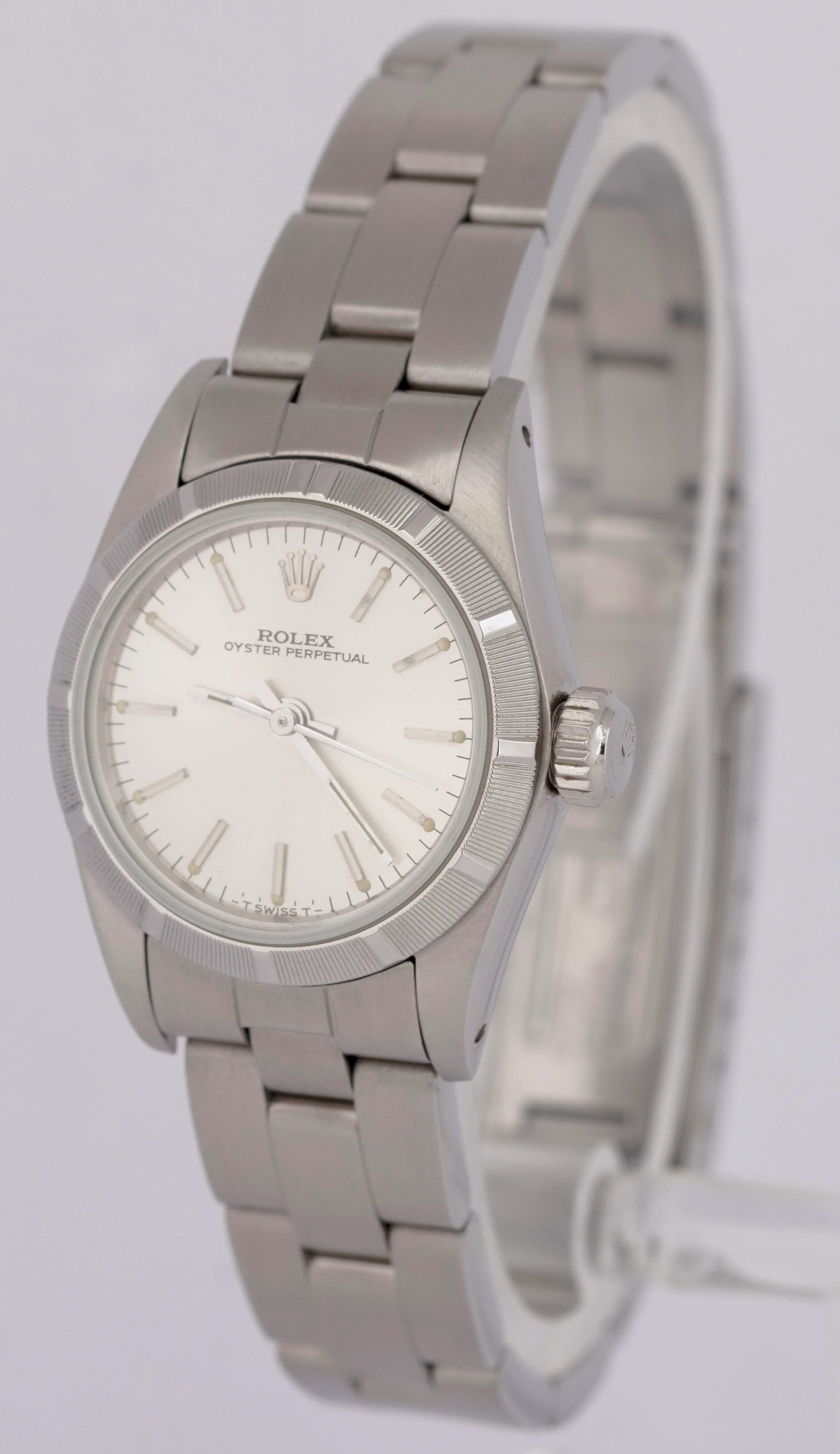MINT PAPERS Rolex Oyster Perpetual 67230 24mm Stainless Silver Oyster Watch BOX - Image 3