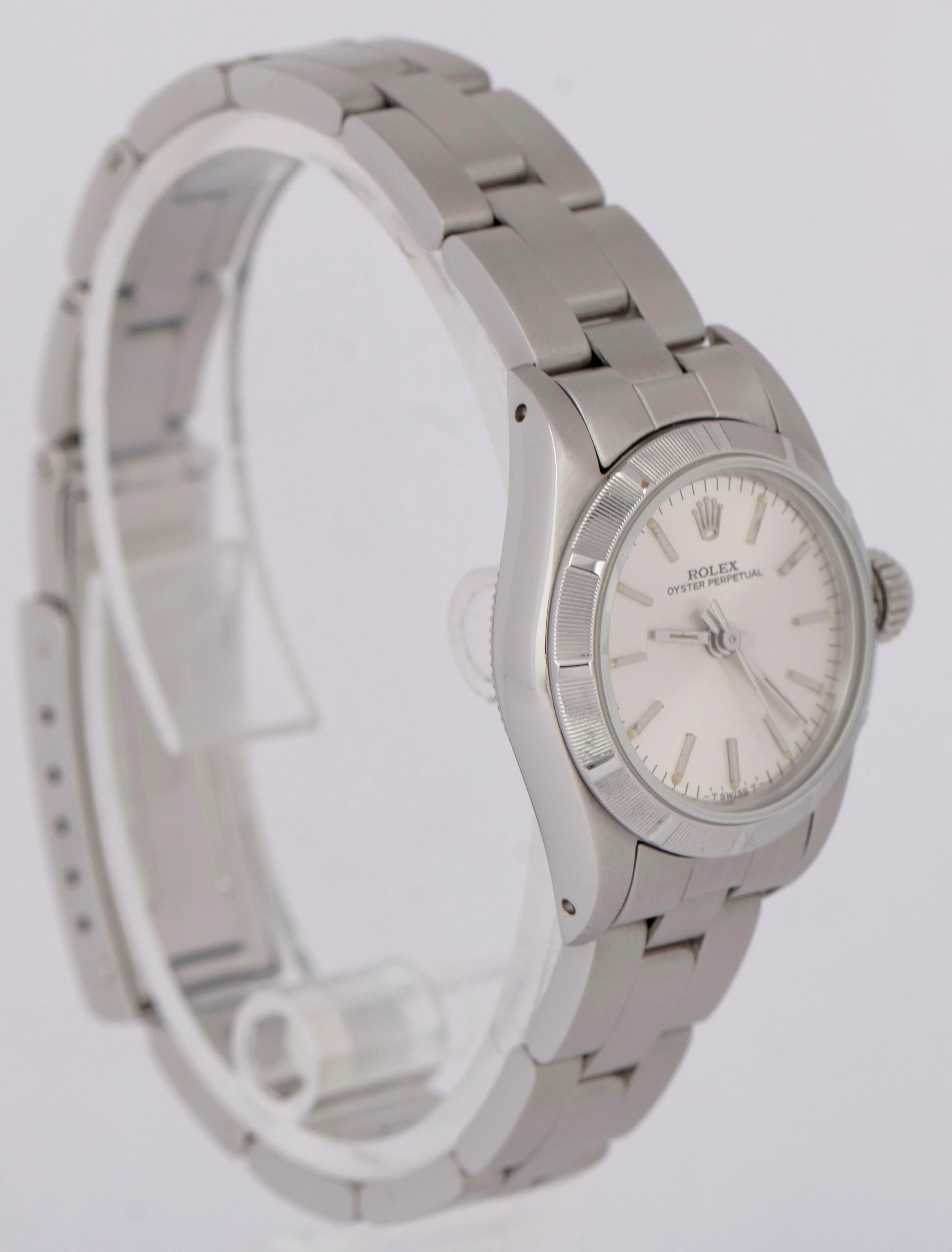 MINT PAPERS Rolex Oyster Perpetual 67230 24mm Stainless Silver Oyster Watch BOX - Image 4