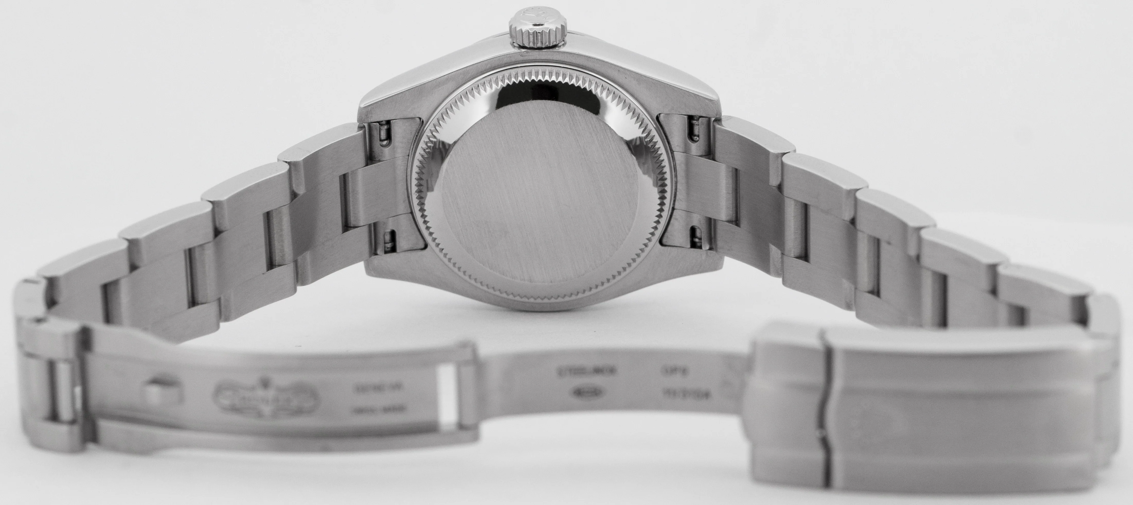 MINT PAPERS Rolex Oyster Perpetual Blue 26mm Stainless Steel Watch 176200 BOX - Image 8