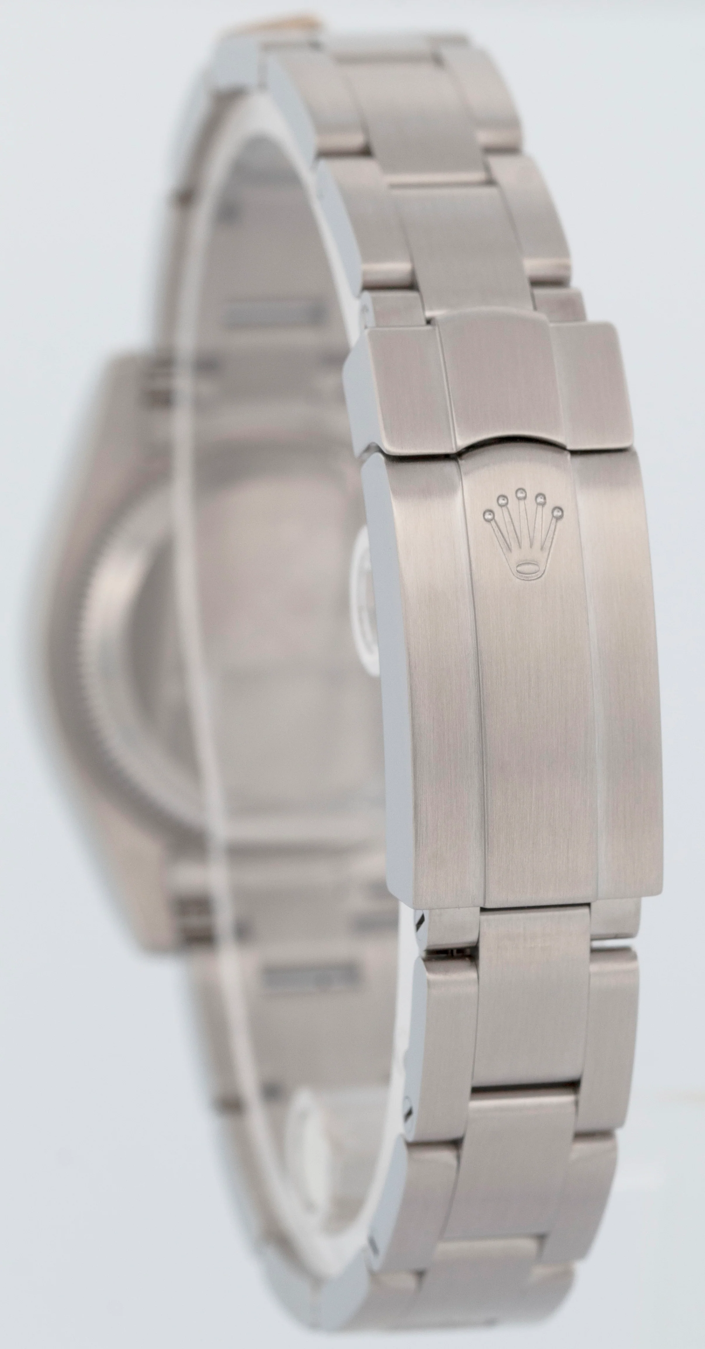 MINT PAPERS Rolex Oyster Perpetual DOMINOS Silver 26mm Steel Watch 176200 BOX - Image 6