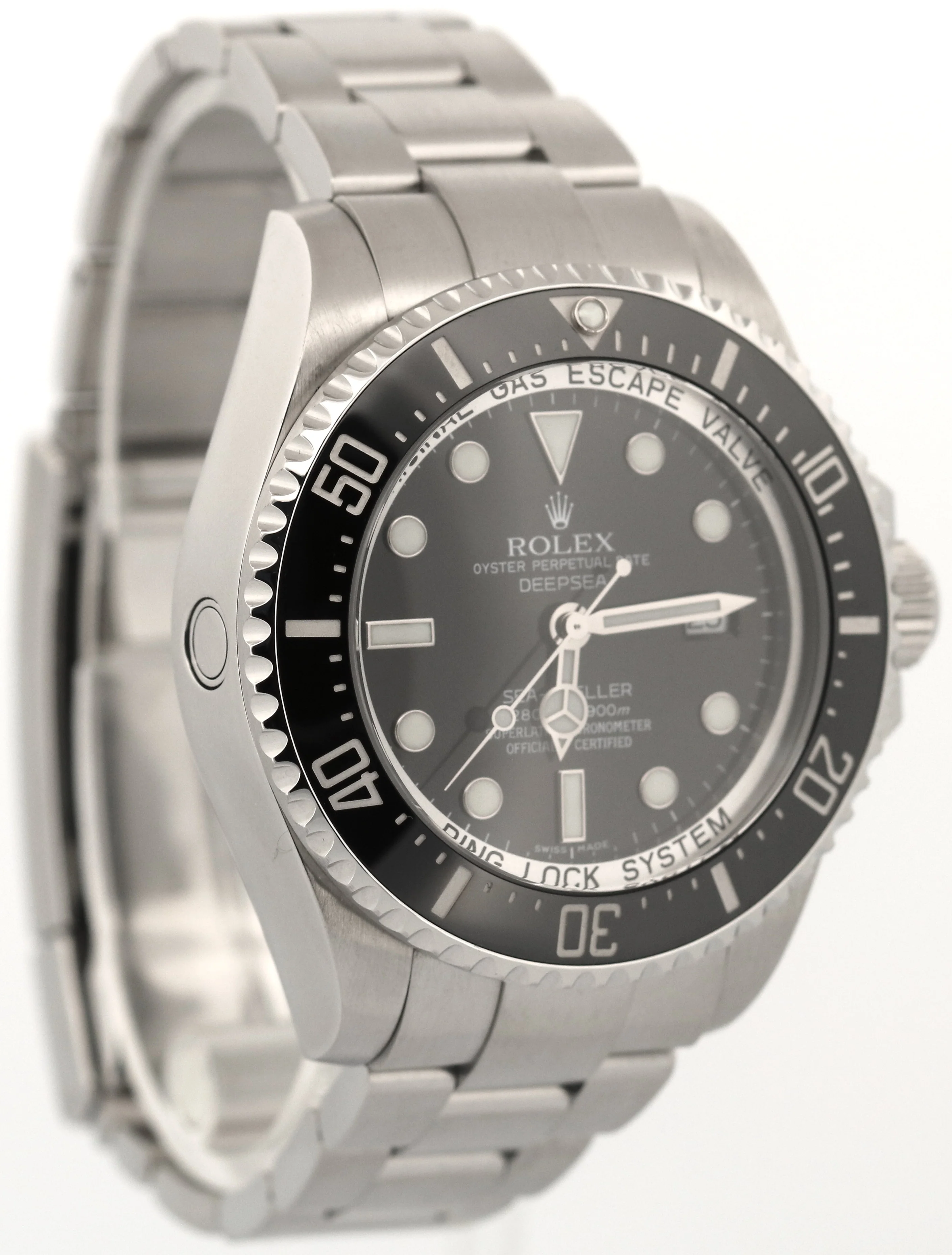 MINT PAPERS Rolex Sea-Dweller Deepsea 44mm BLACK Ceramic Steel Dive 116660 BOX - Image 4