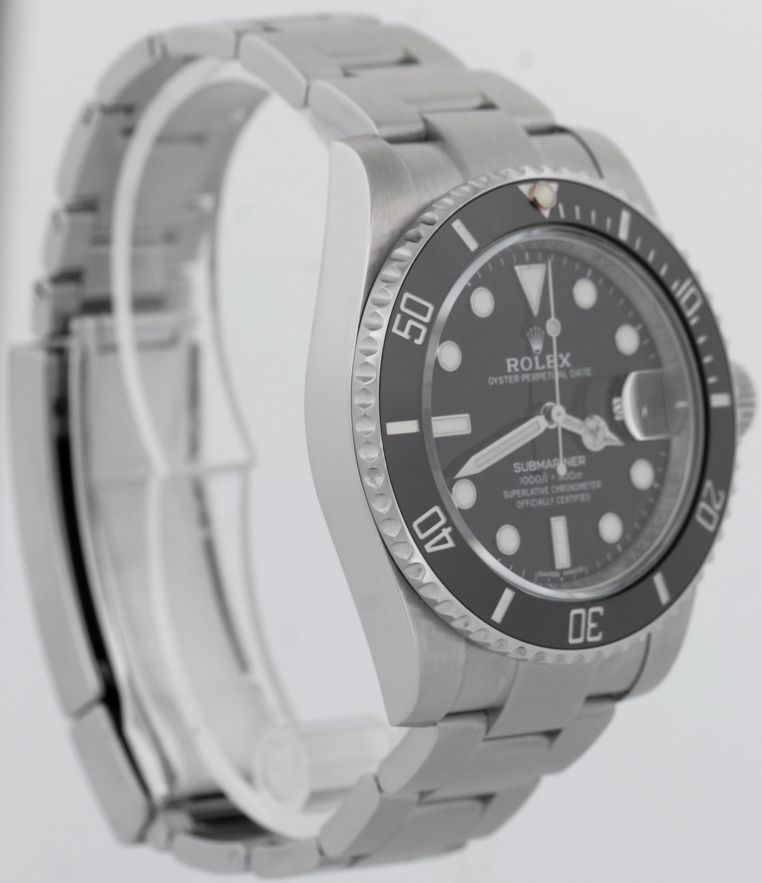 MINT PAPERS Rolex Submariner Date BLACK Stainless Steel 40mm Watch 116610 LN BOX - Image 4