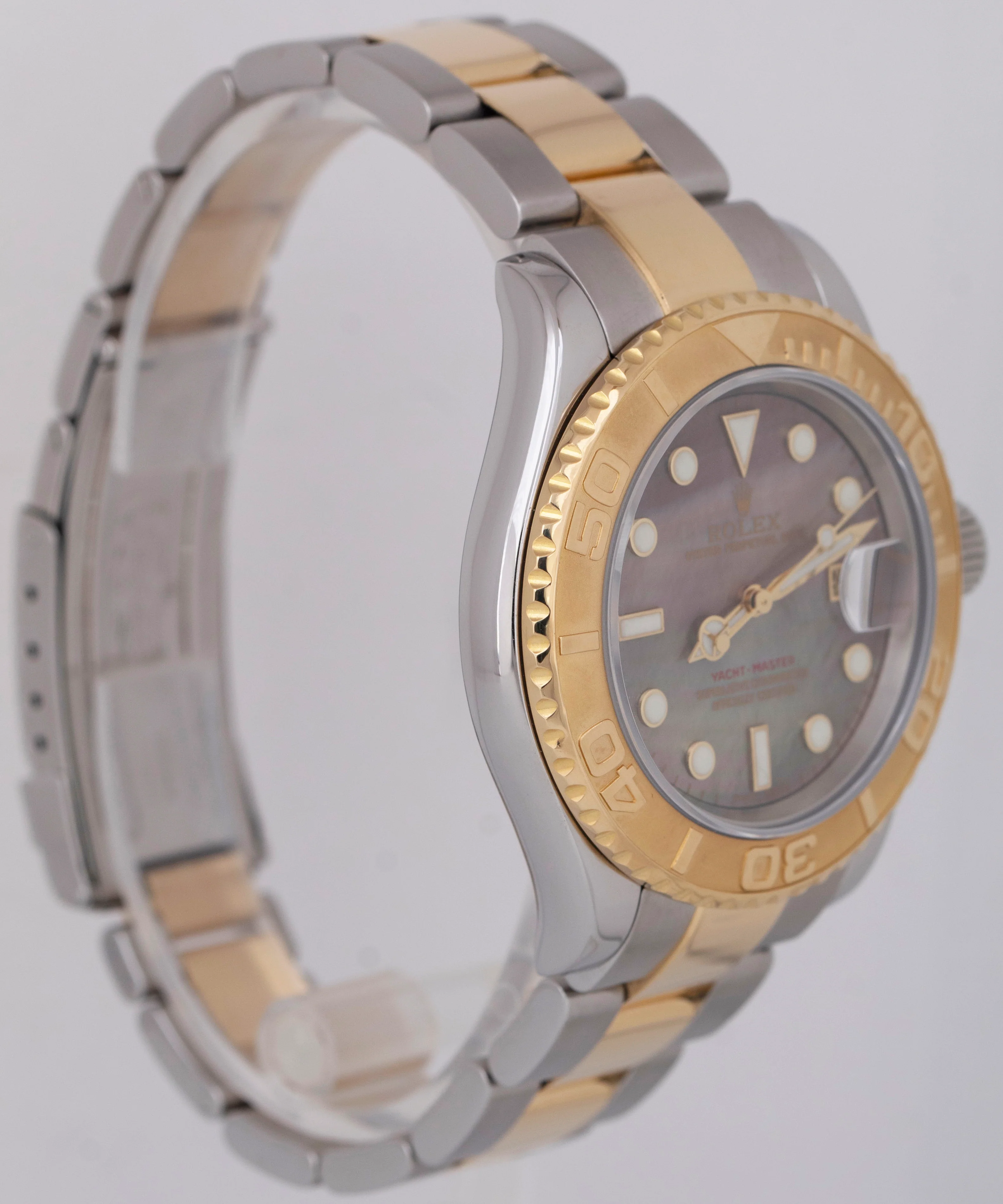 MINT PAPERS Rolex Yacht-Master 40mm MOP 18K Yellow Gold Two-Tone 16623 Watch - Image 4
