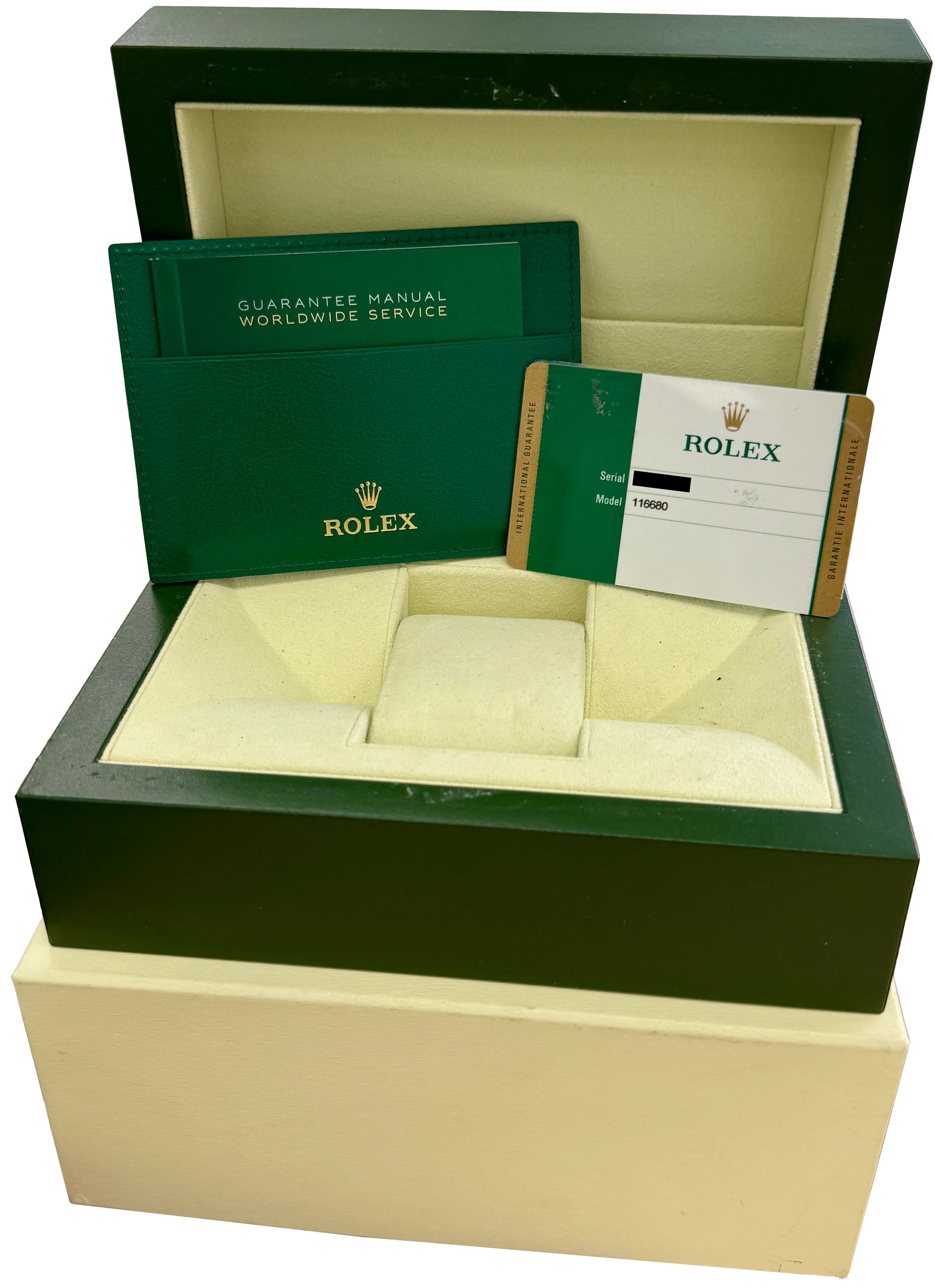 MINT PAPERS Rolex Yacht-Master II 44mm White Stainless Blue Watch 116680 BOX - Image 2