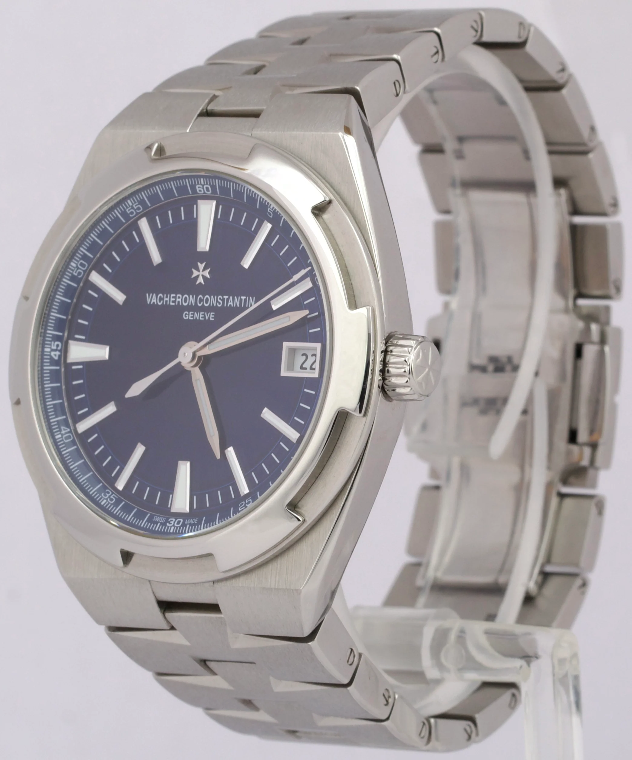 PAPERS Vacheron Constantin Overseas BLUE 41mm Stainless Steel 4500V Watch BOX - Image 3