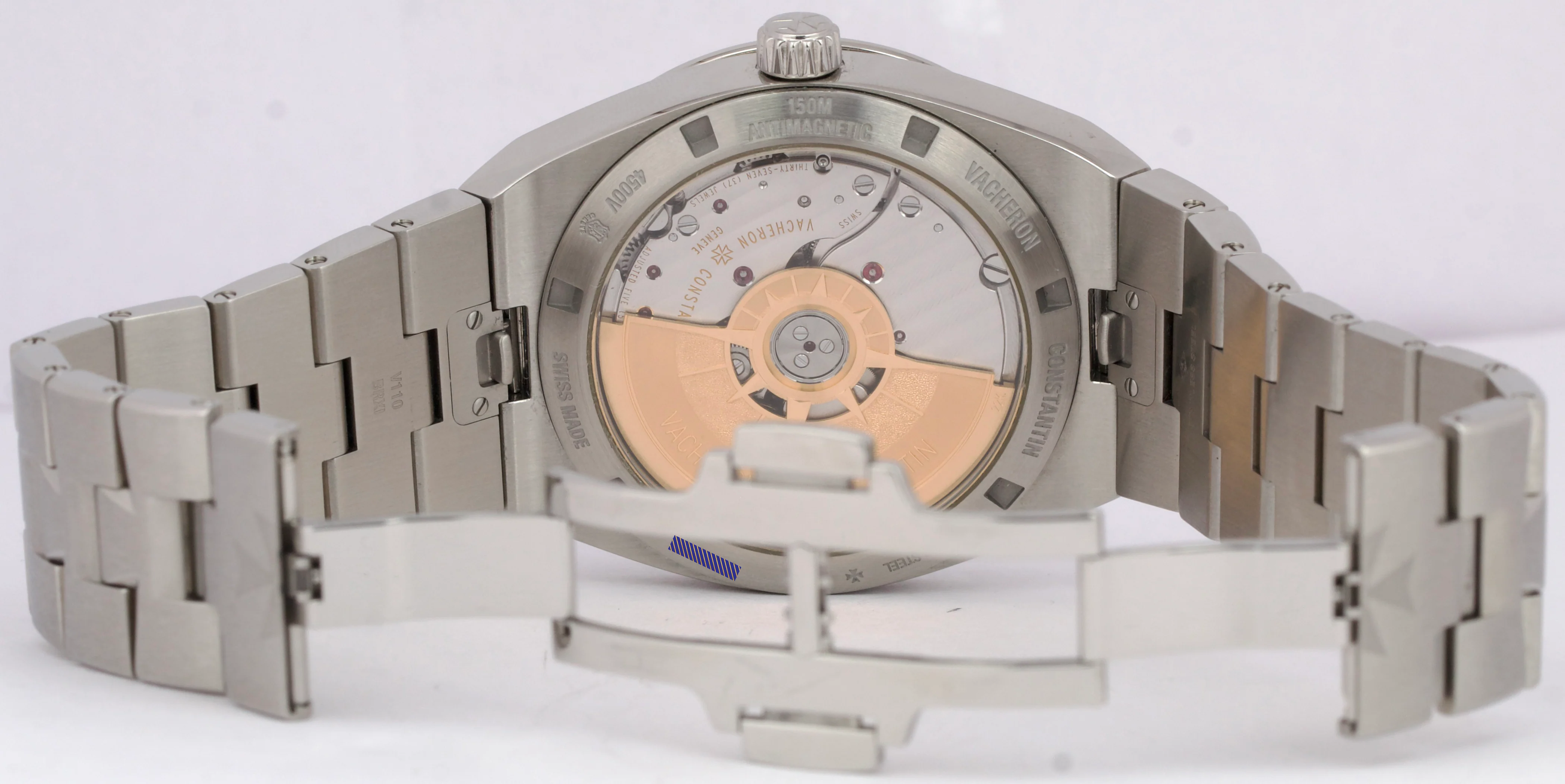 PAPERS Vacheron Constantin Overseas BLUE 41mm Stainless Steel 4500V Watch BOX - Image 9