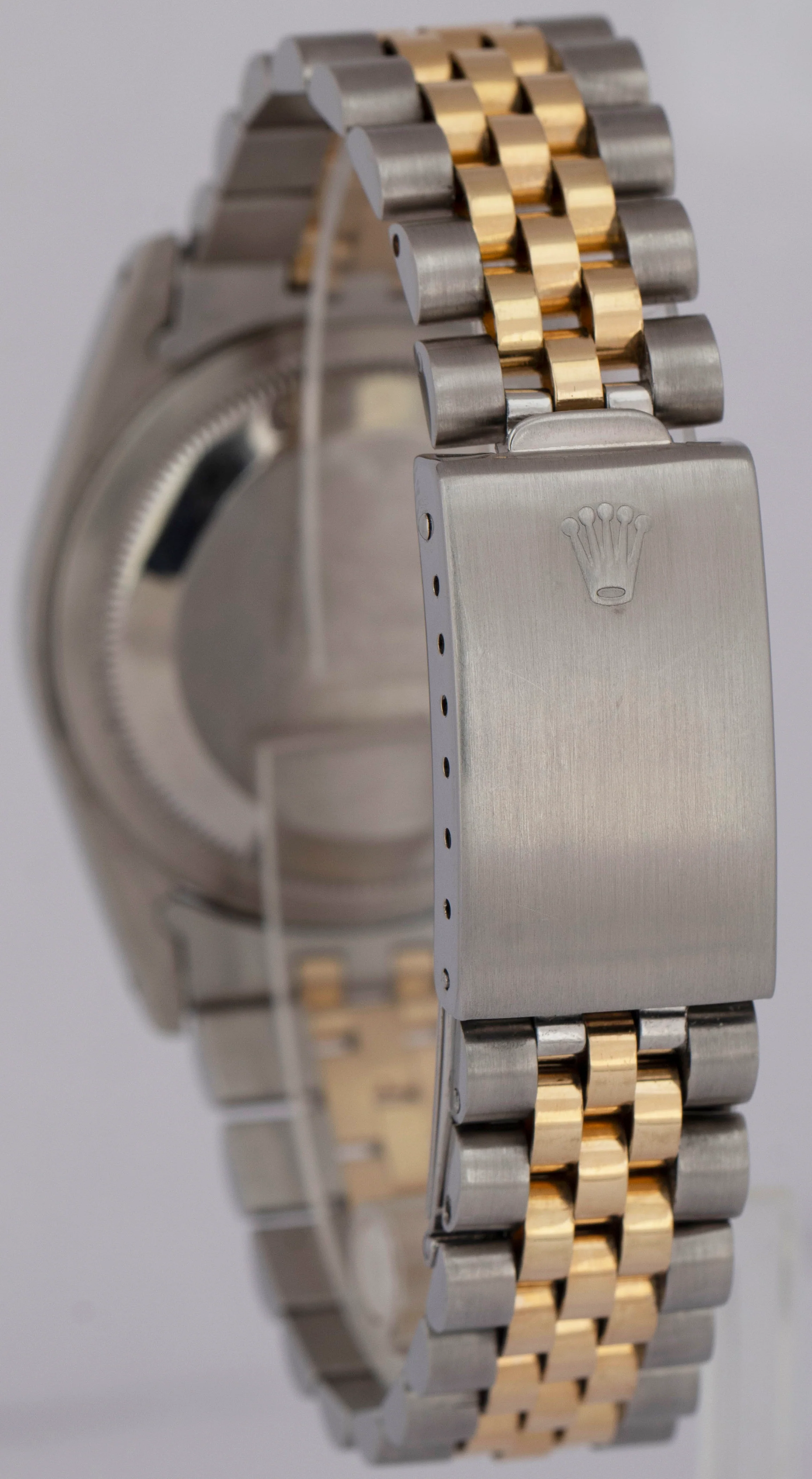 MINT Rolex DateJust 36mm BLUE Two-Tone 18K Yellow Gold Steel JUBILEE Watch 16233 - Image 5