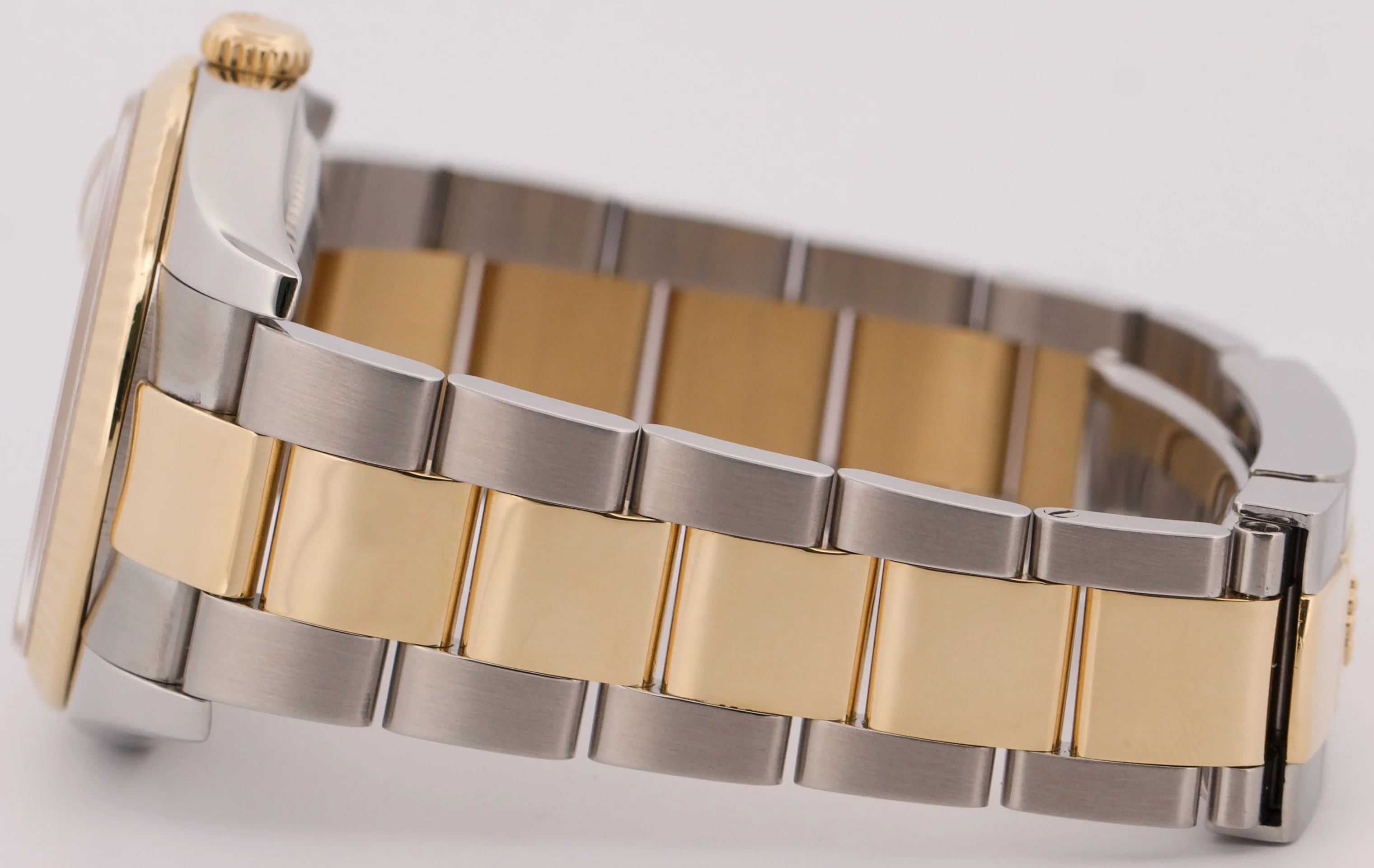 MINT Rolex DateJust 36mm CHAMPAGNE DIAMOND 18K Gold Fluted OYSTER 116233 Watch - Image 7