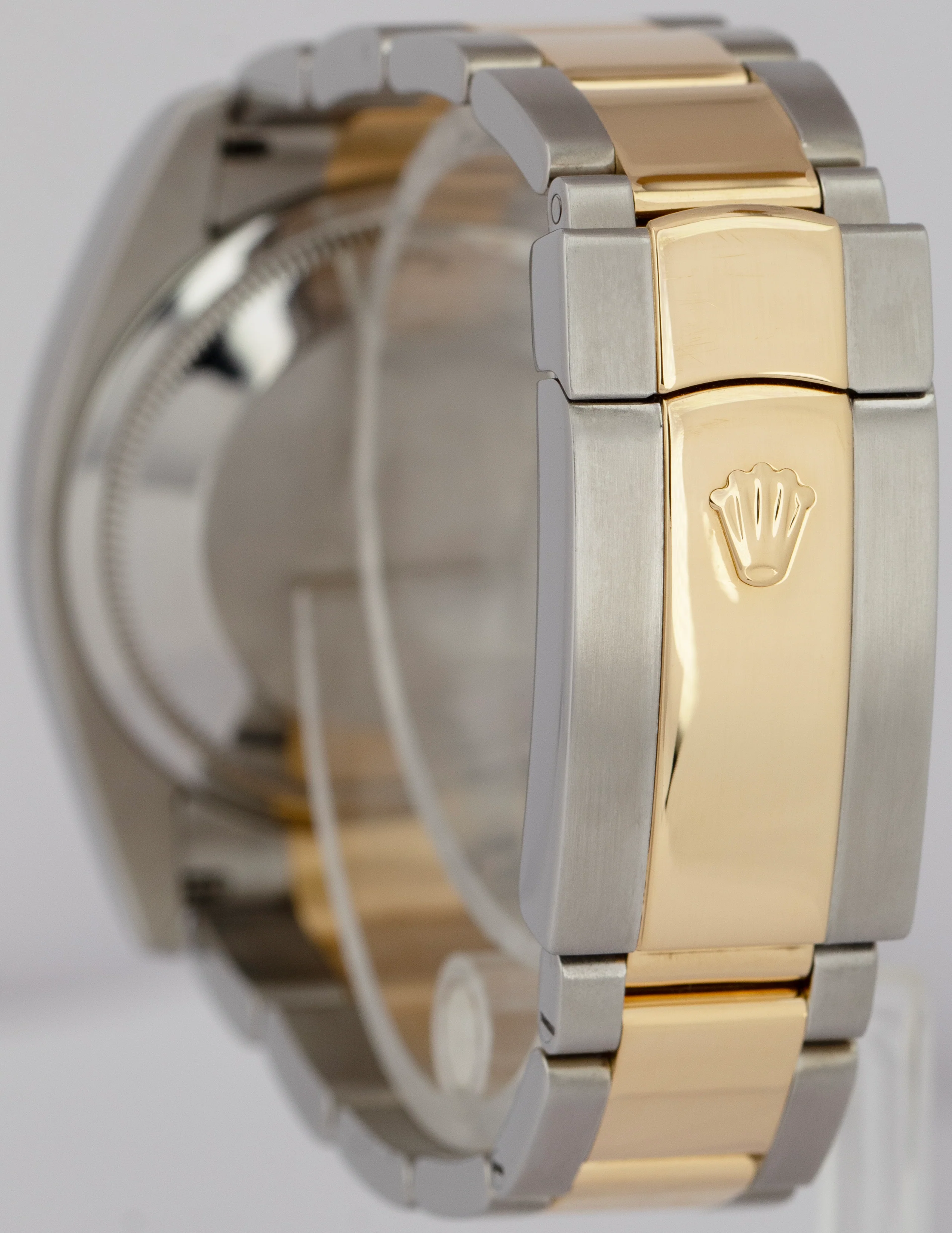 MINT Rolex DateJust 36mm Oyster MOP DIAMOND 18K Yellow Gold Steel Watch 116203 - Image 5