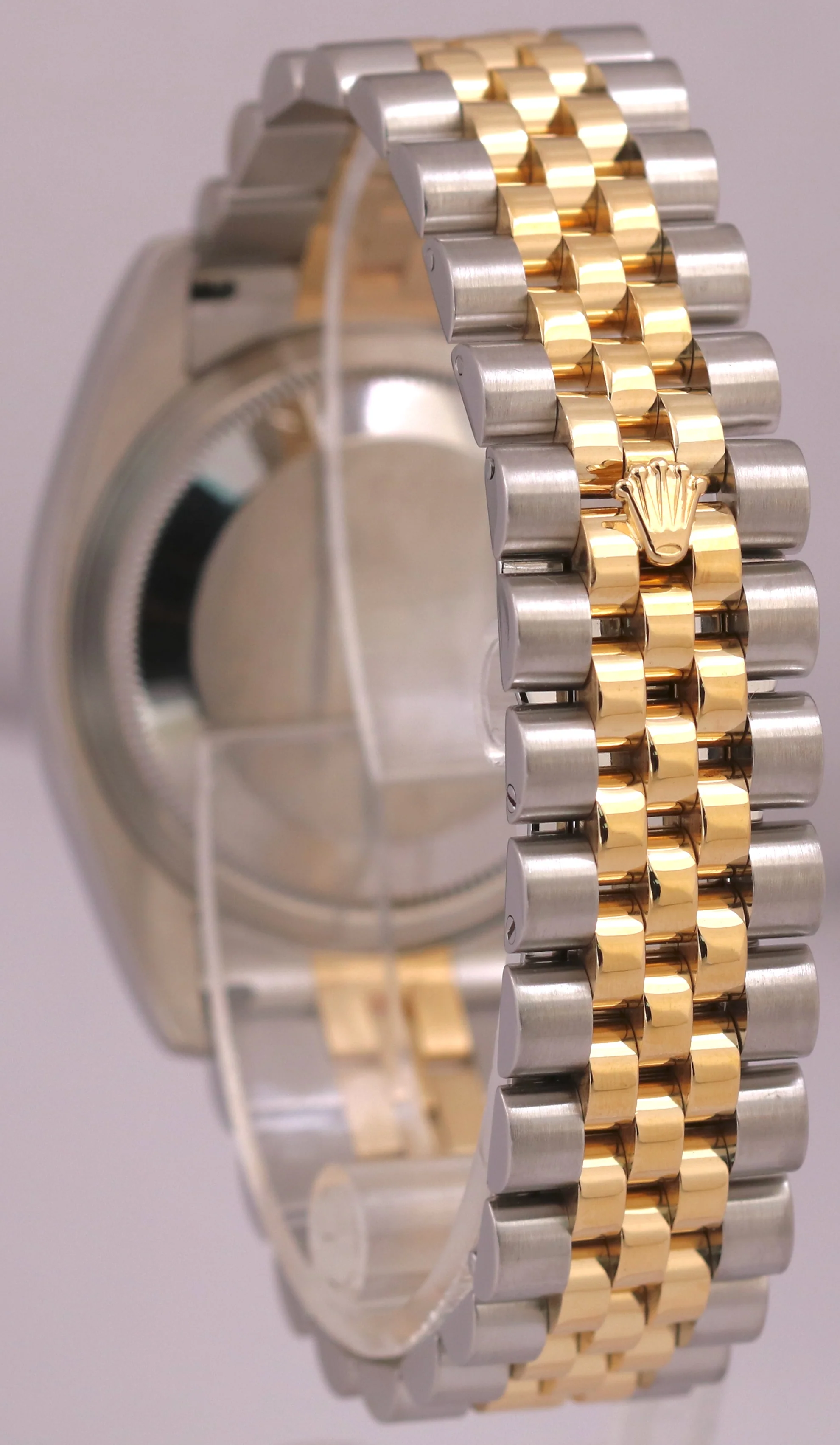 MINT Rolex DateJust 36mm SILVER DIAMOND 18K Gold SUPER JUBILEE 116233 Watch - Image 5