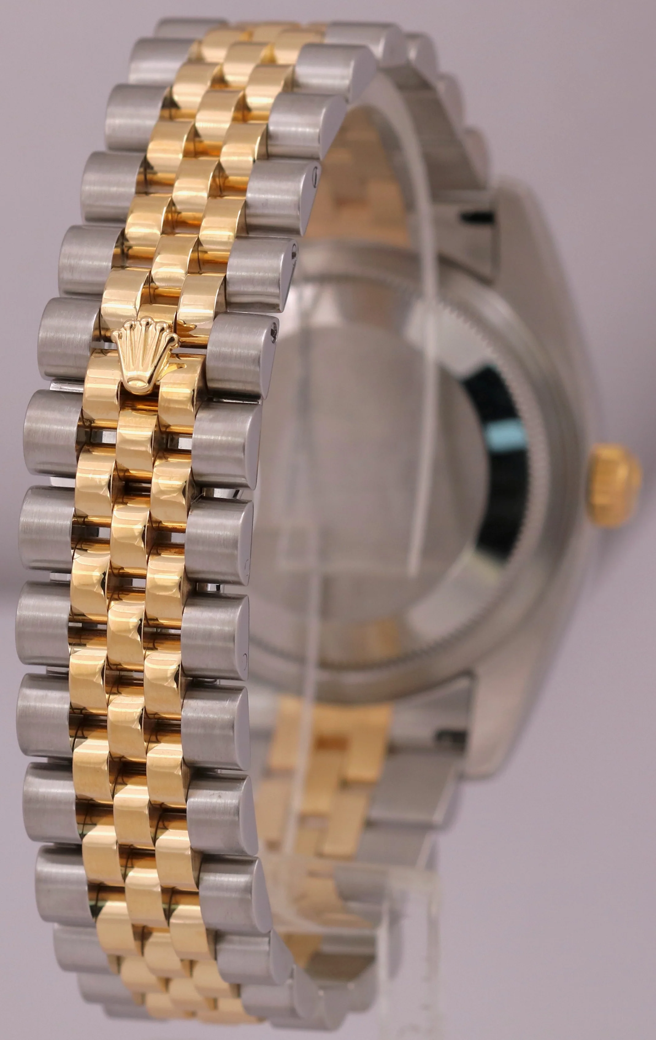 MINT Rolex DateJust 36mm SILVER DIAMOND 18K Gold SUPER JUBILEE 116233 Watch - Image 6
