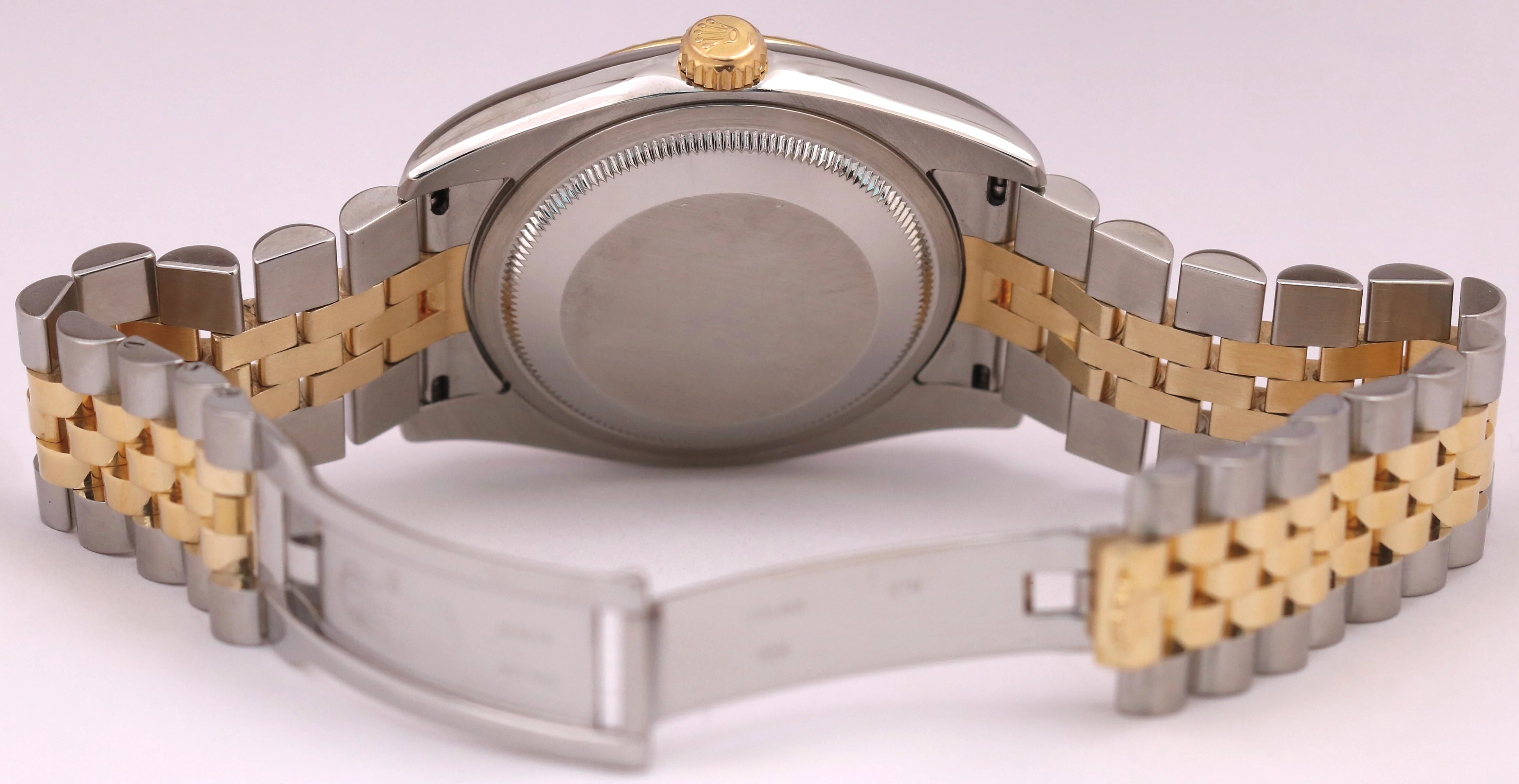 MINT Rolex DateJust 36mm SILVER DIAMOND 18K Gold SUPER JUBILEE 116233 Watch - Image 9