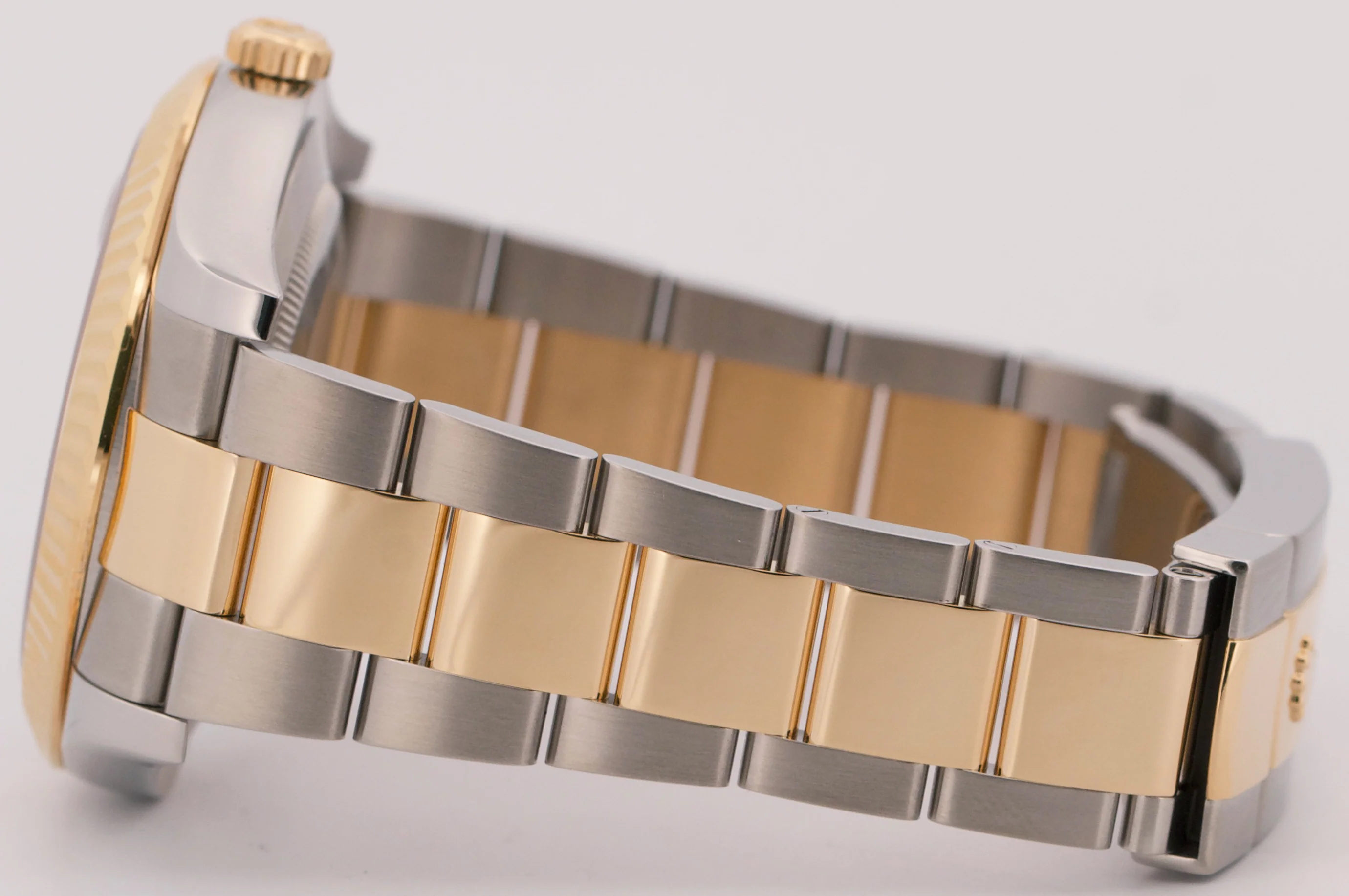 MINT Rolex Datejust II WIMBLEDON Rhodium Steel 18K Yellow Gold 41mm Watch 116333 - Image 6