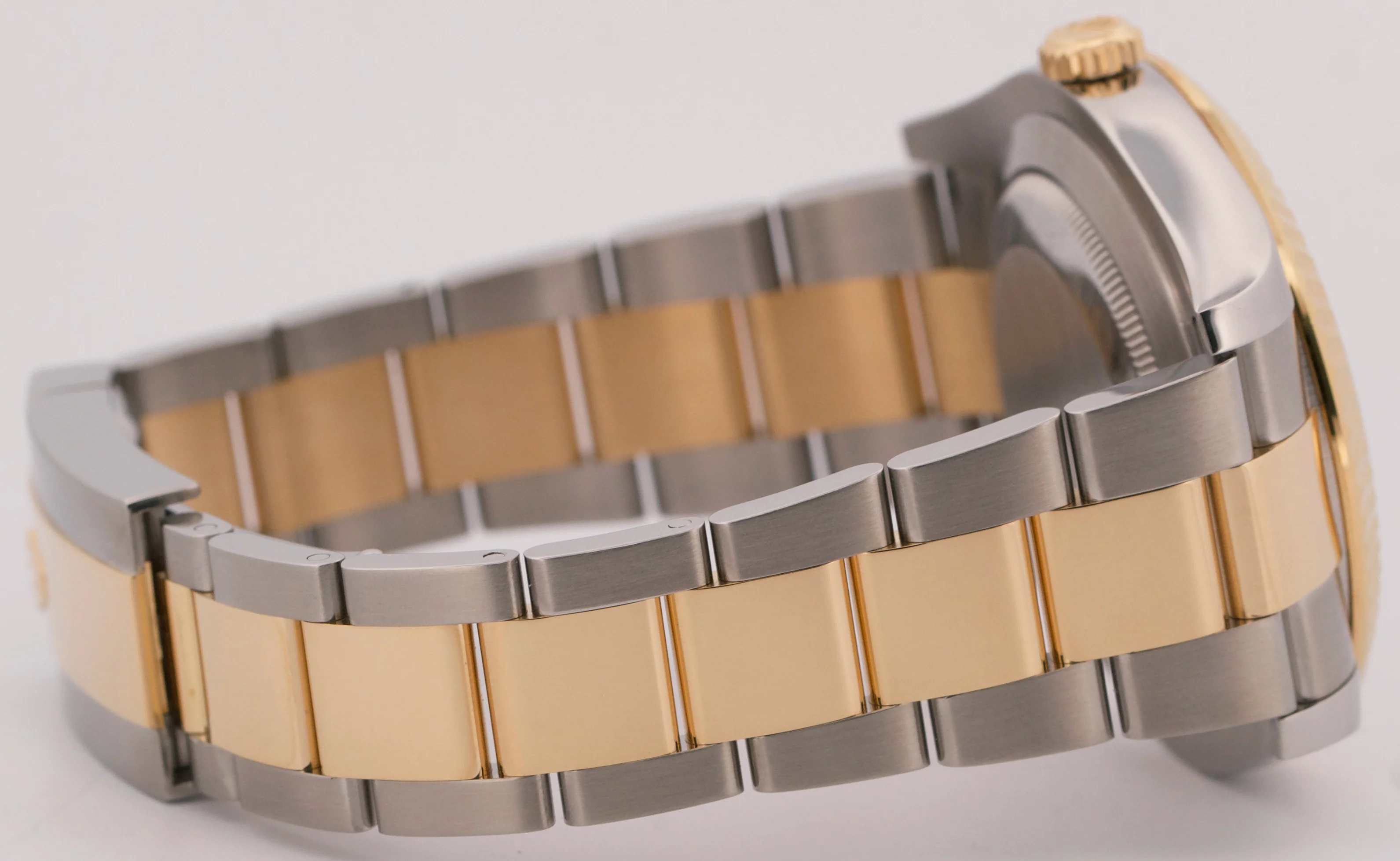 MINT Rolex Datejust II WIMBLEDON Rhodium Steel 18K Yellow Gold 41mm Watch 116333 - Image 7
