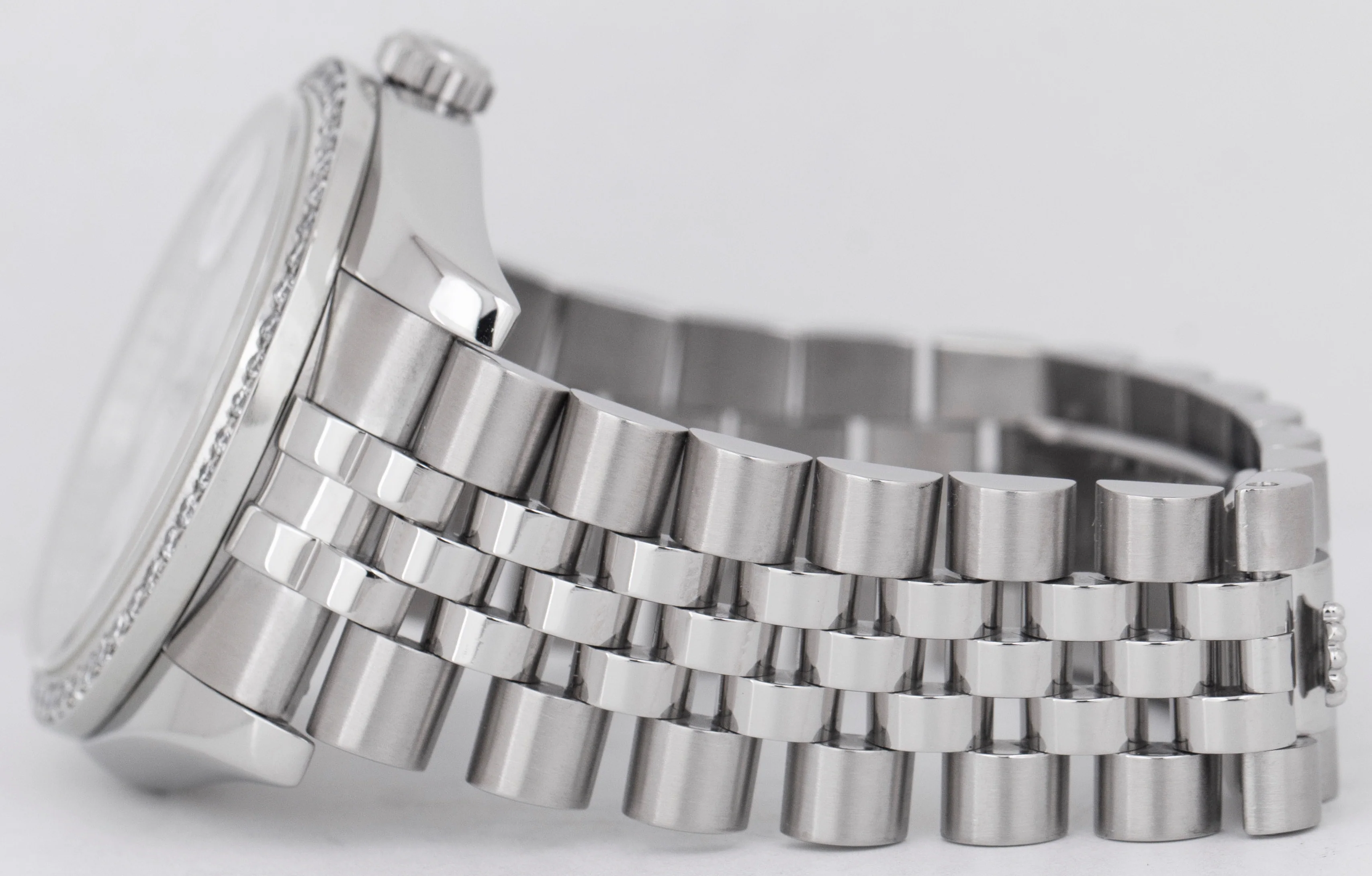 PAPERS Rolex DateJust White Roman 36mm DIAMOND Stainless Steel 116234 Watch BOX - Image 6