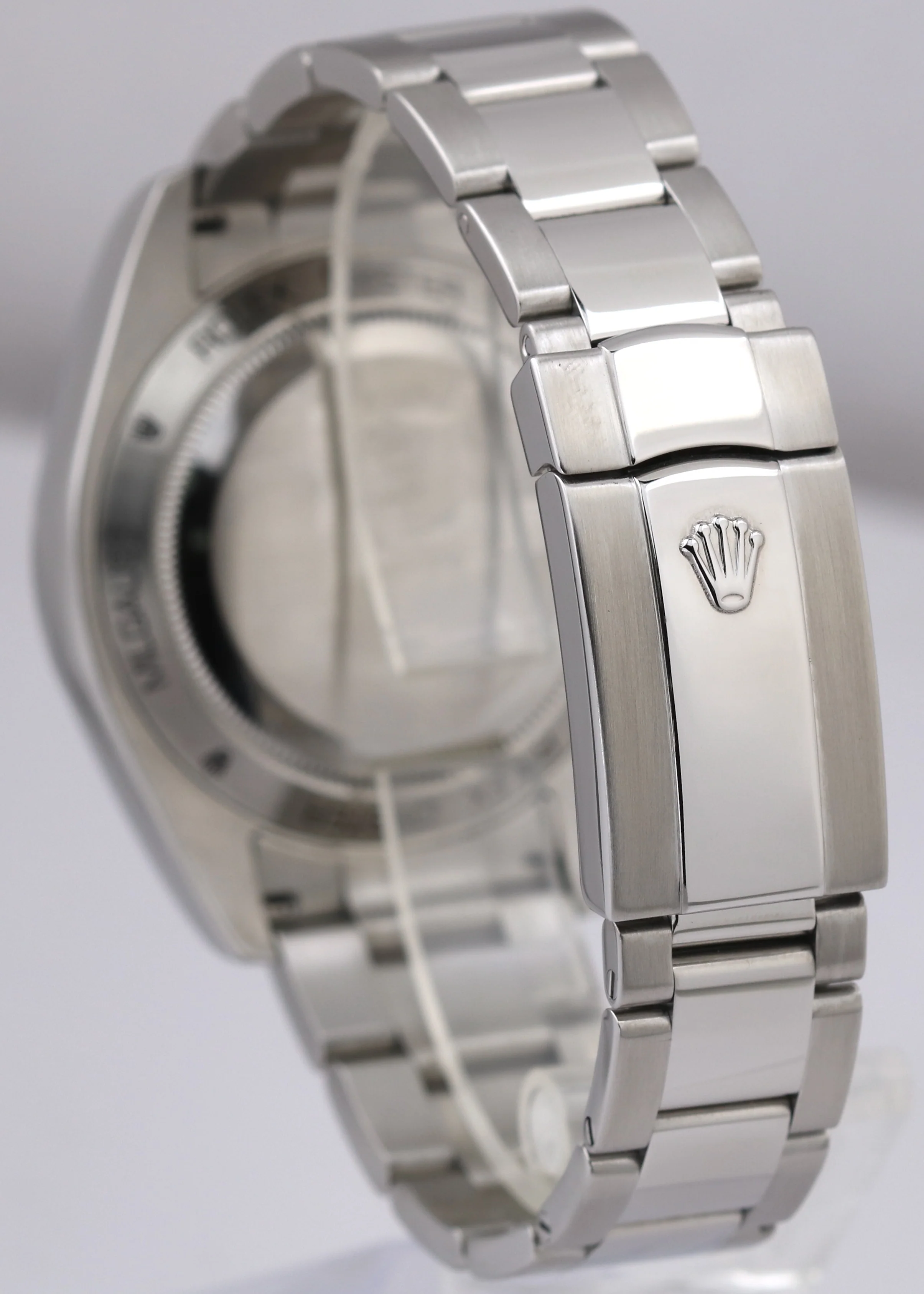 MINT Rolex Milgauss WHITE Orange Stainless Steel 40mm 116400 Oyster Watch - Image 5