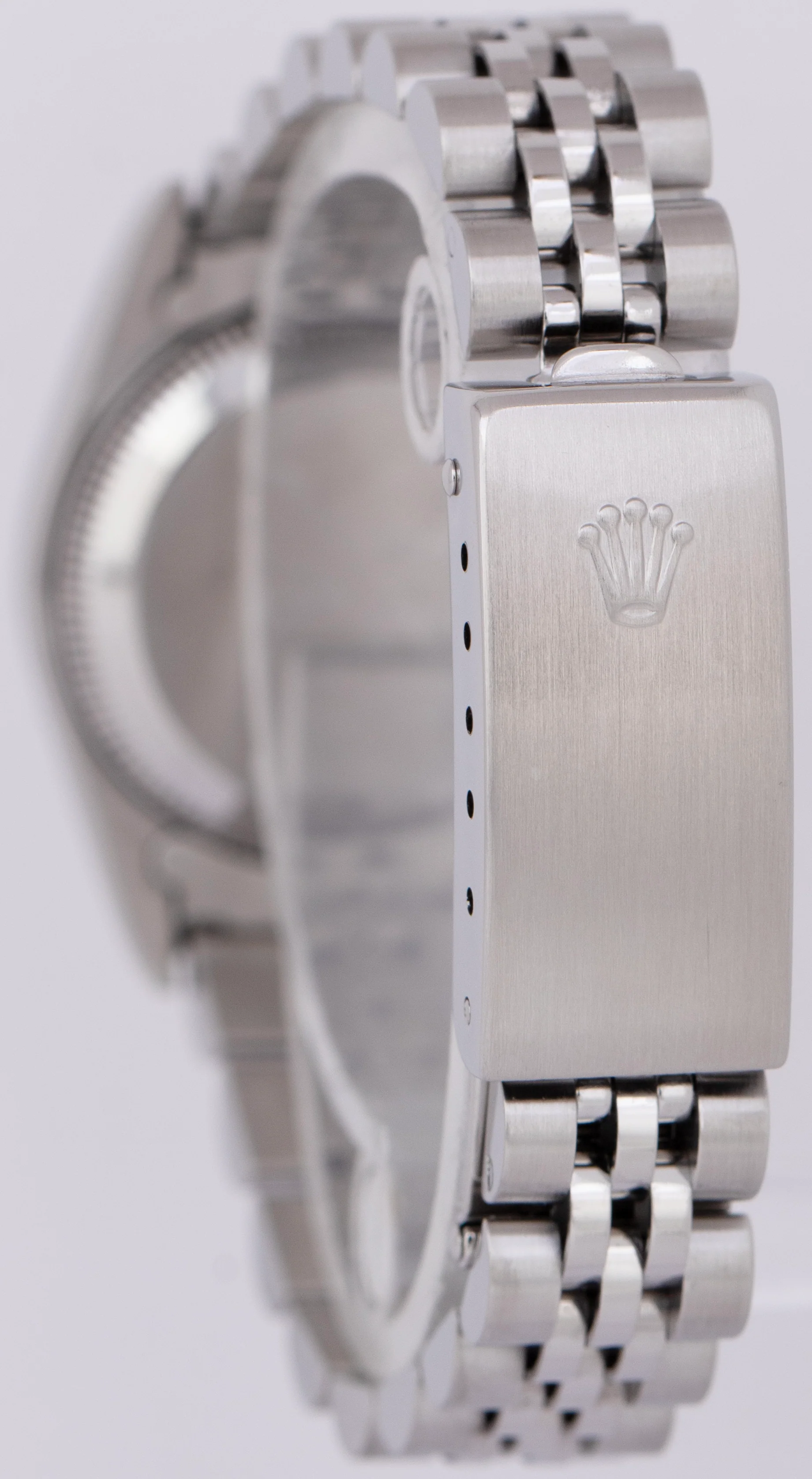 MINT Rolex Oyster Perpetual 24mm MOP DIAMOND Steel 18K Gold Jubilee Watch 67194 - Image 5