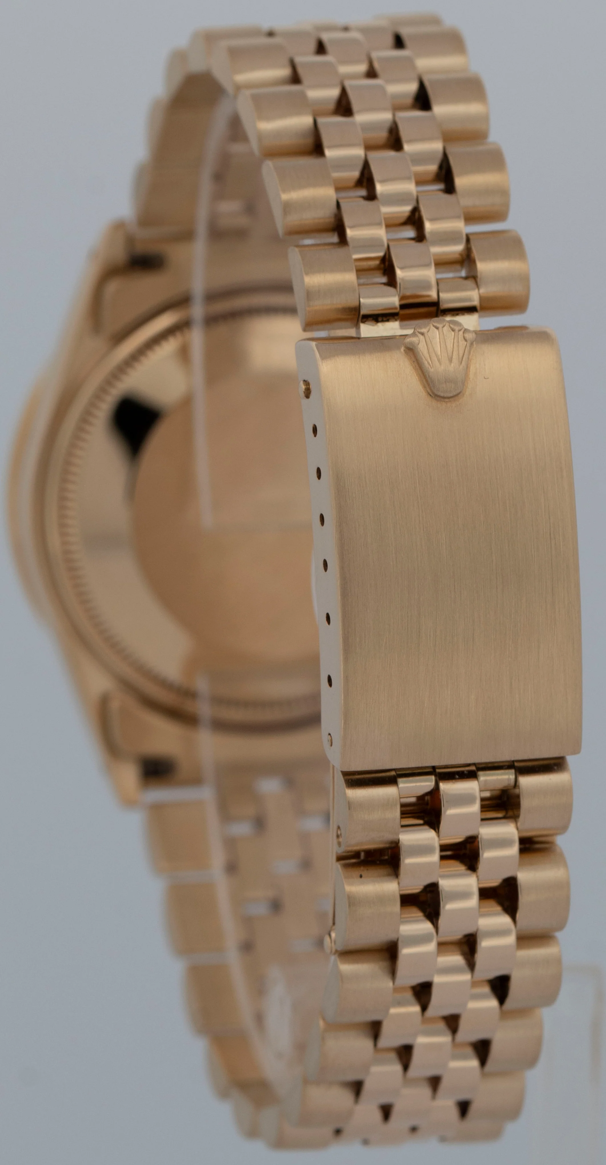 MINT Rolex Oyster Perpetual Date 34mm DIAMOND 14K Yellow Gold Watch 15037 BOX - Image 4