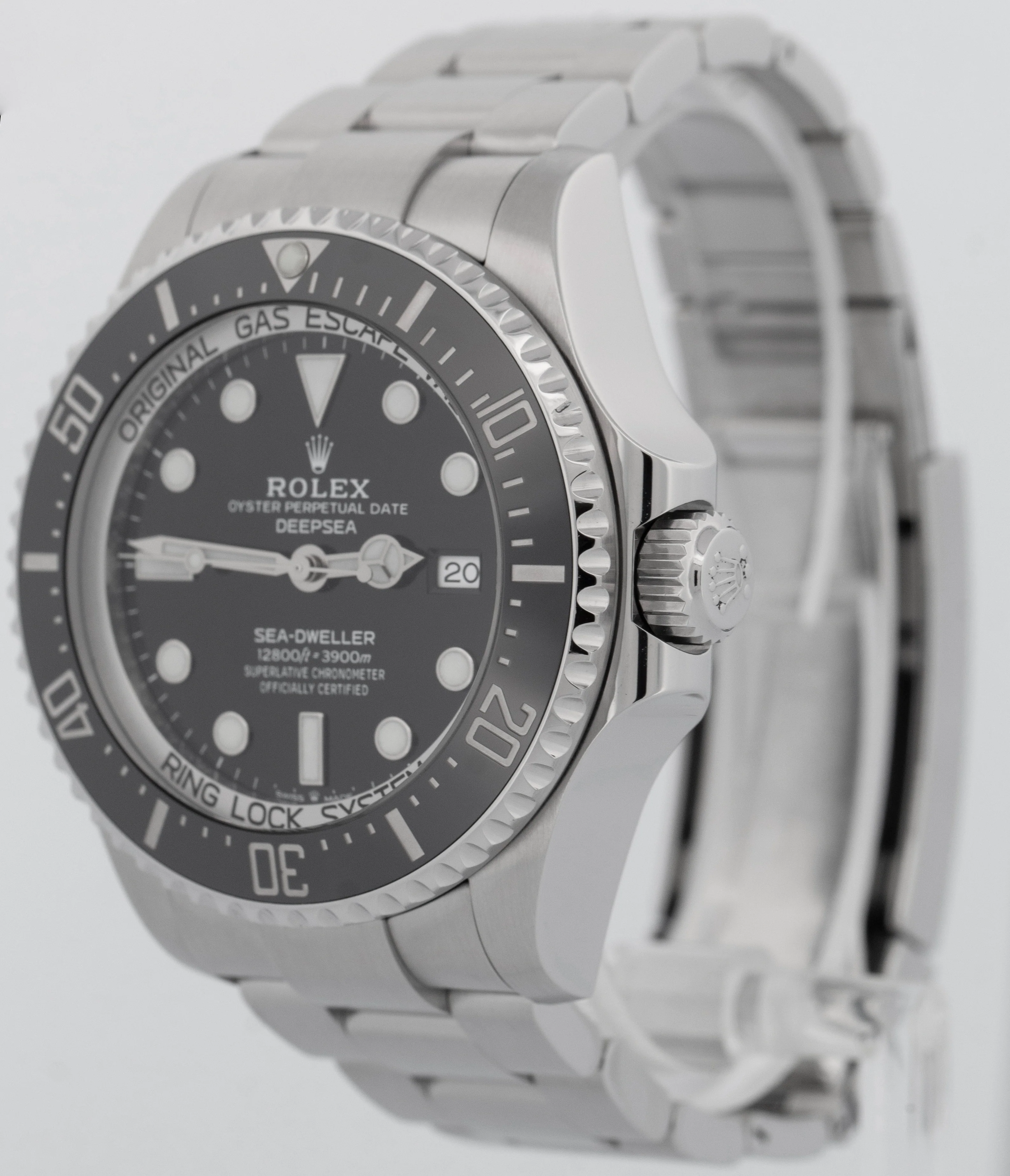 MINT Rolex Sea-Dweller Deepsea 126660 Black Stainless Steel Dive 44mm Watch - Image 3