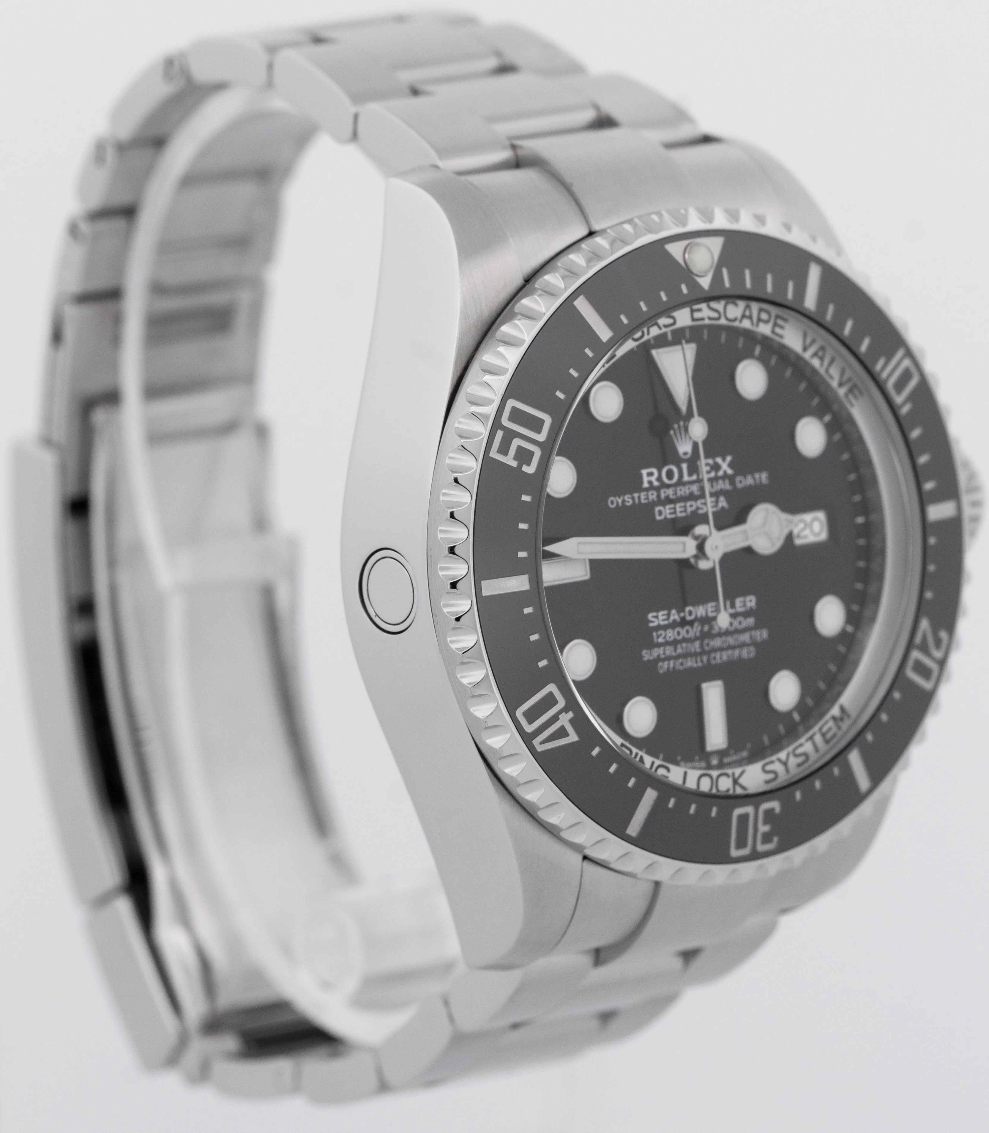 MINT Rolex Sea-Dweller Deepsea 126660 Black Stainless Steel Dive 44mm Watch - Image 4