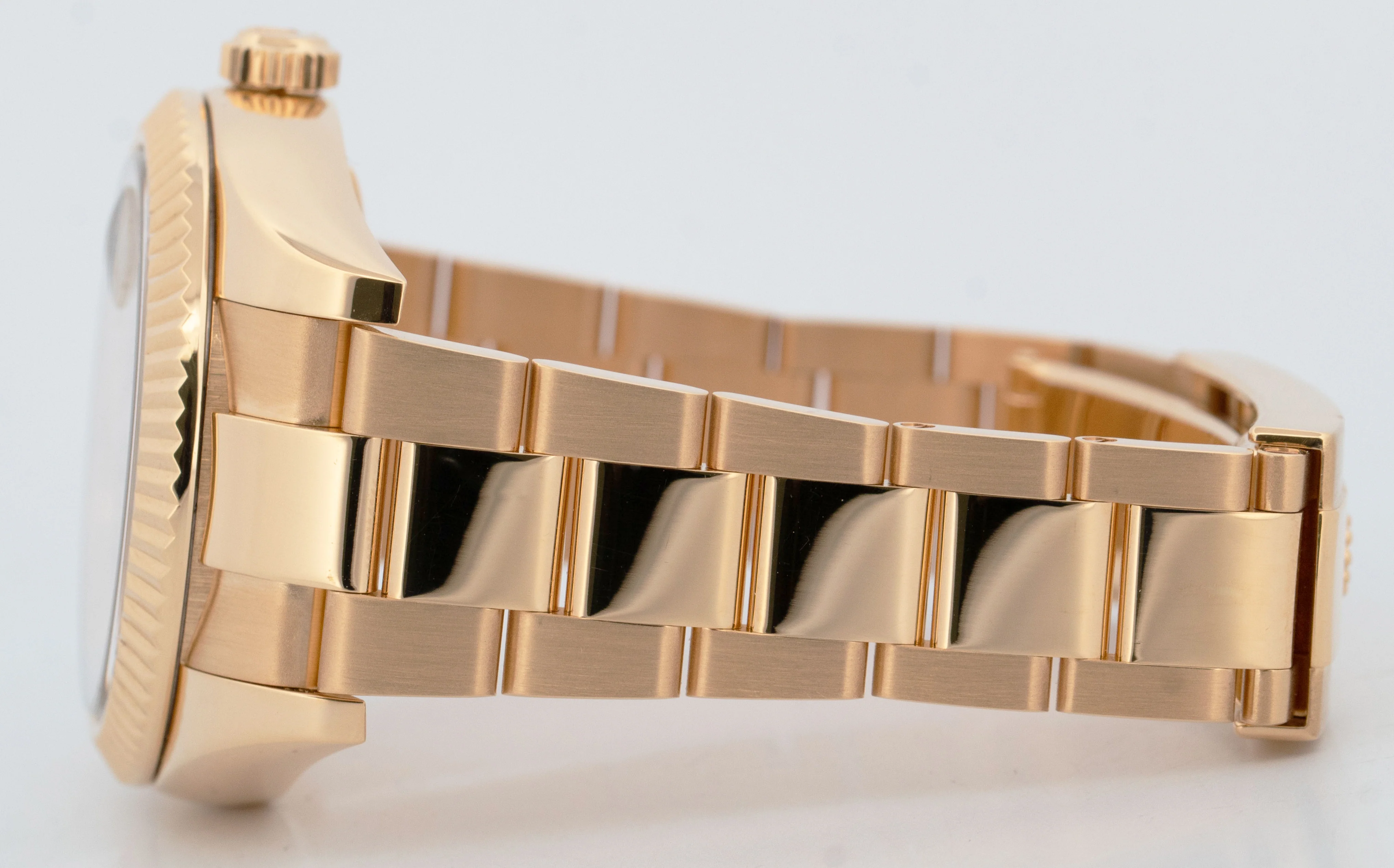 MINT Rolex Sky-Dweller CHAMPAGNE ARABIC 18K Yellow Gold Oyster 42mm 326938 Watch - Image 6